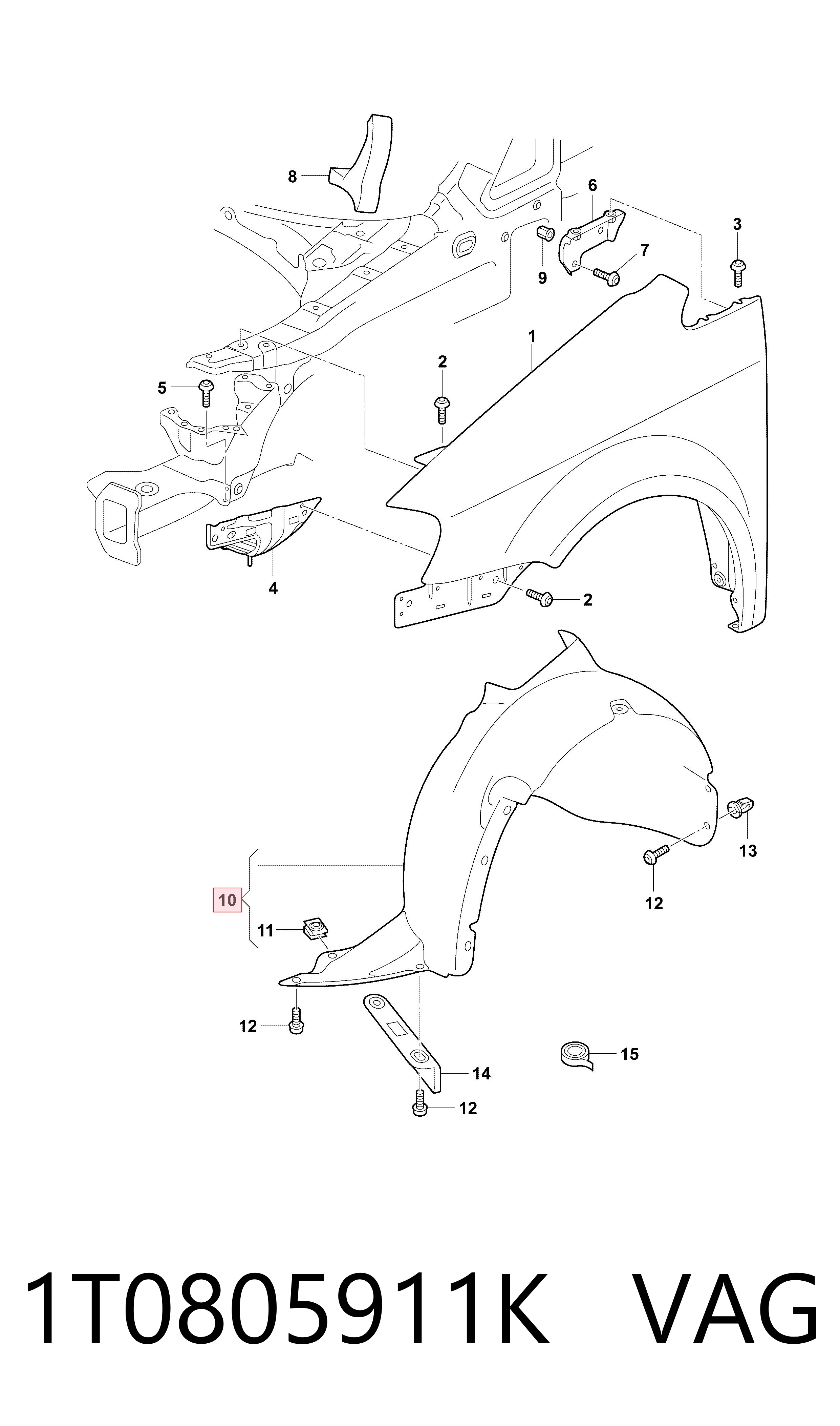 1T0805911K VAG
