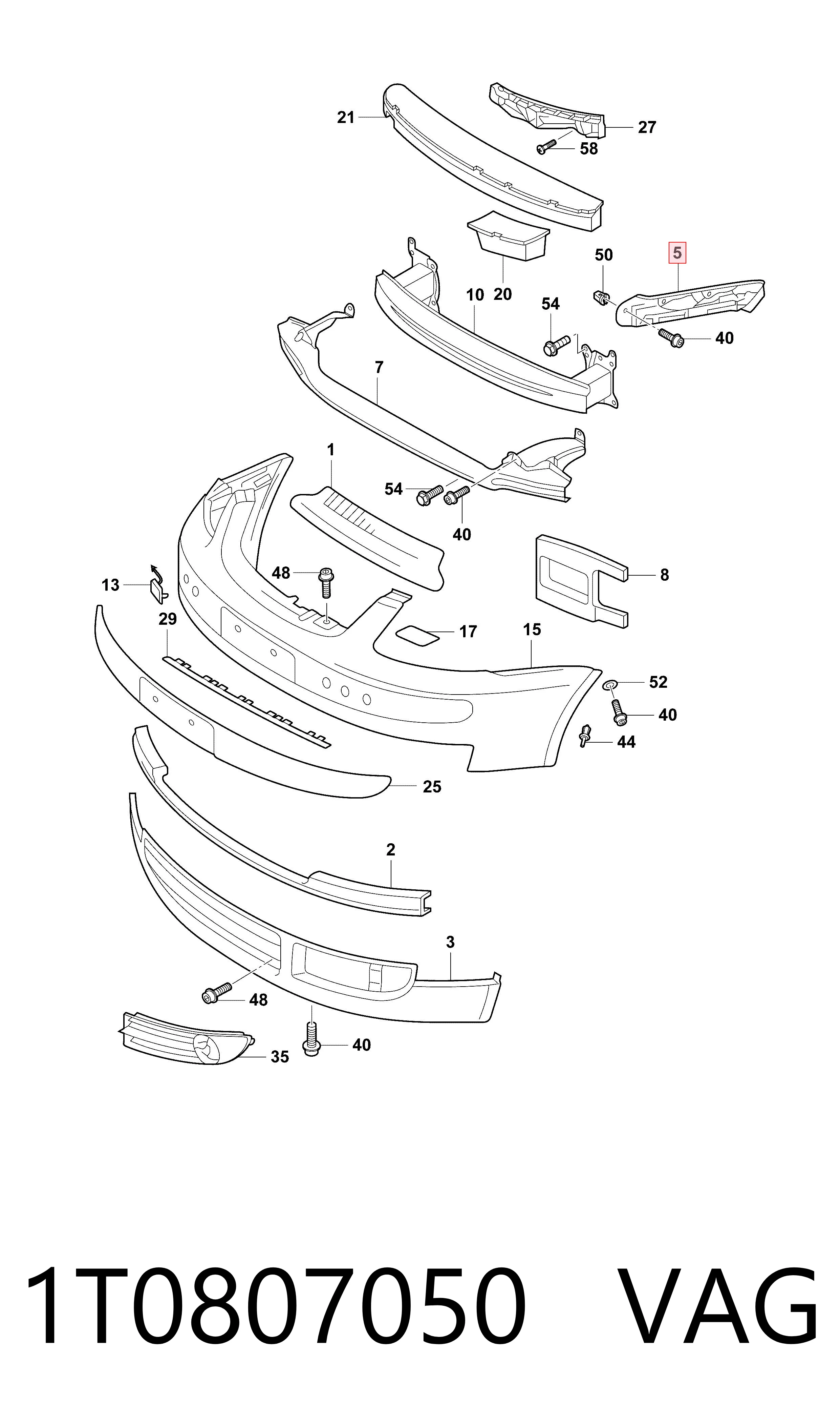 1T0807050 VAG