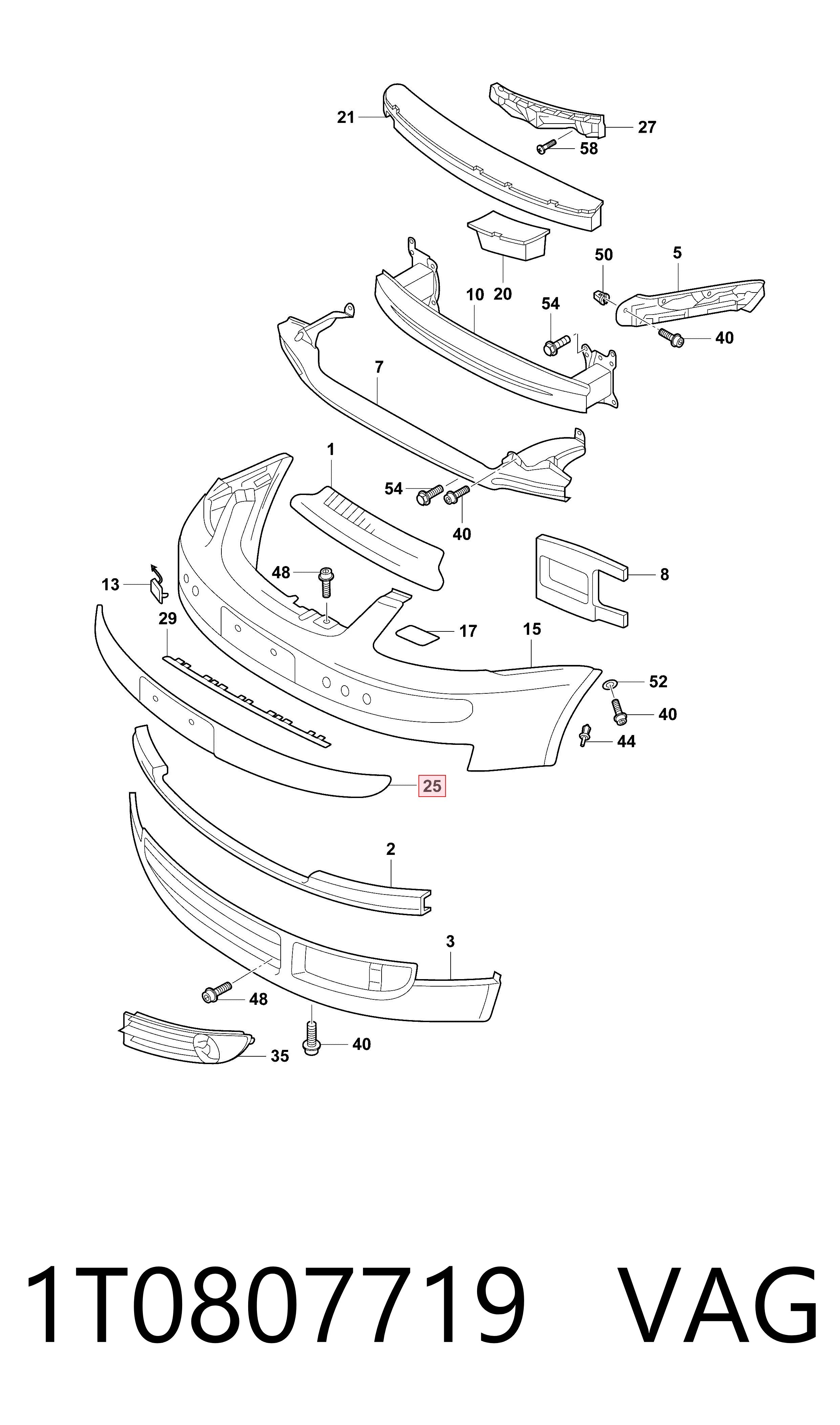 1T0807719 VAG