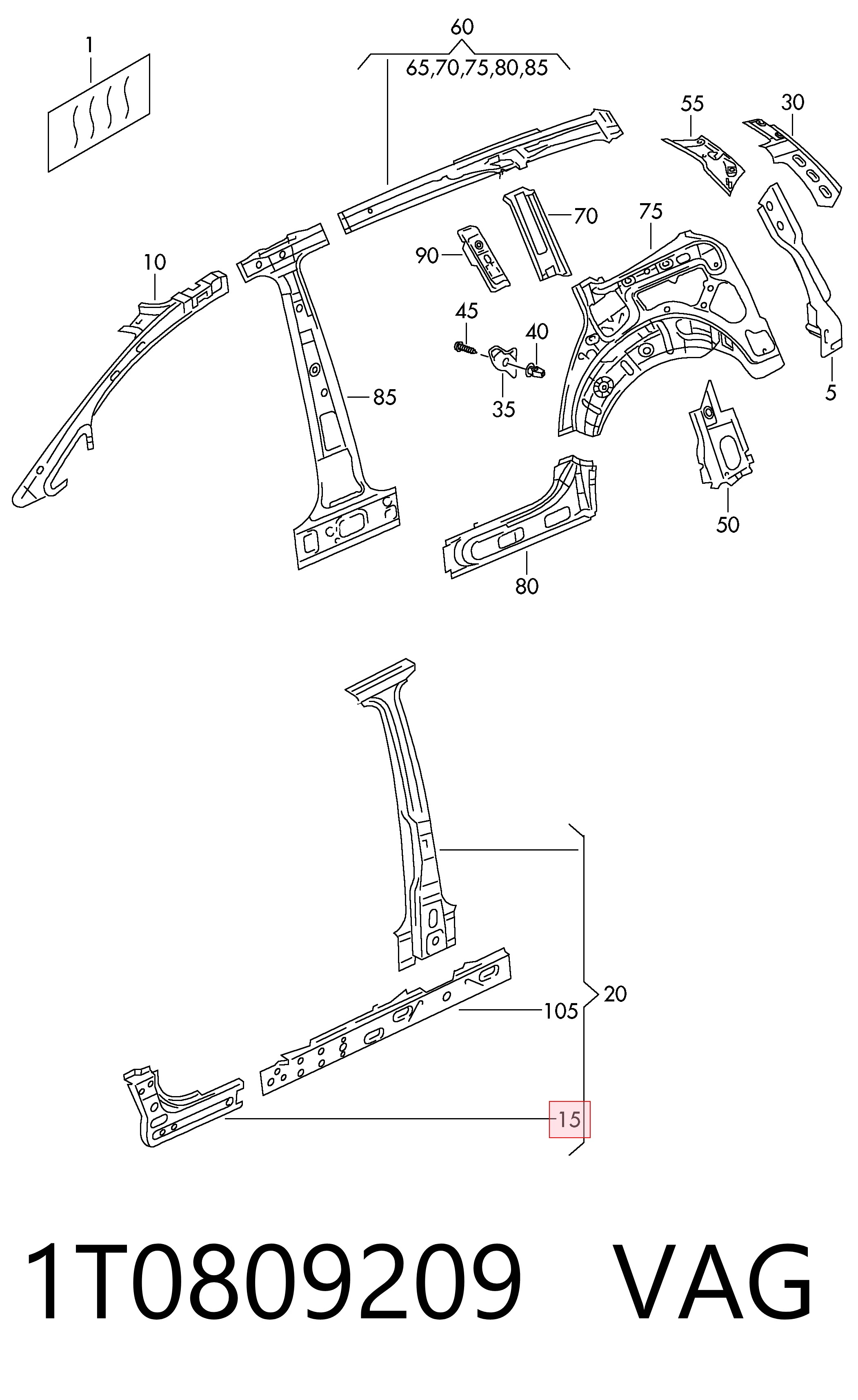 1T0809209 VAG