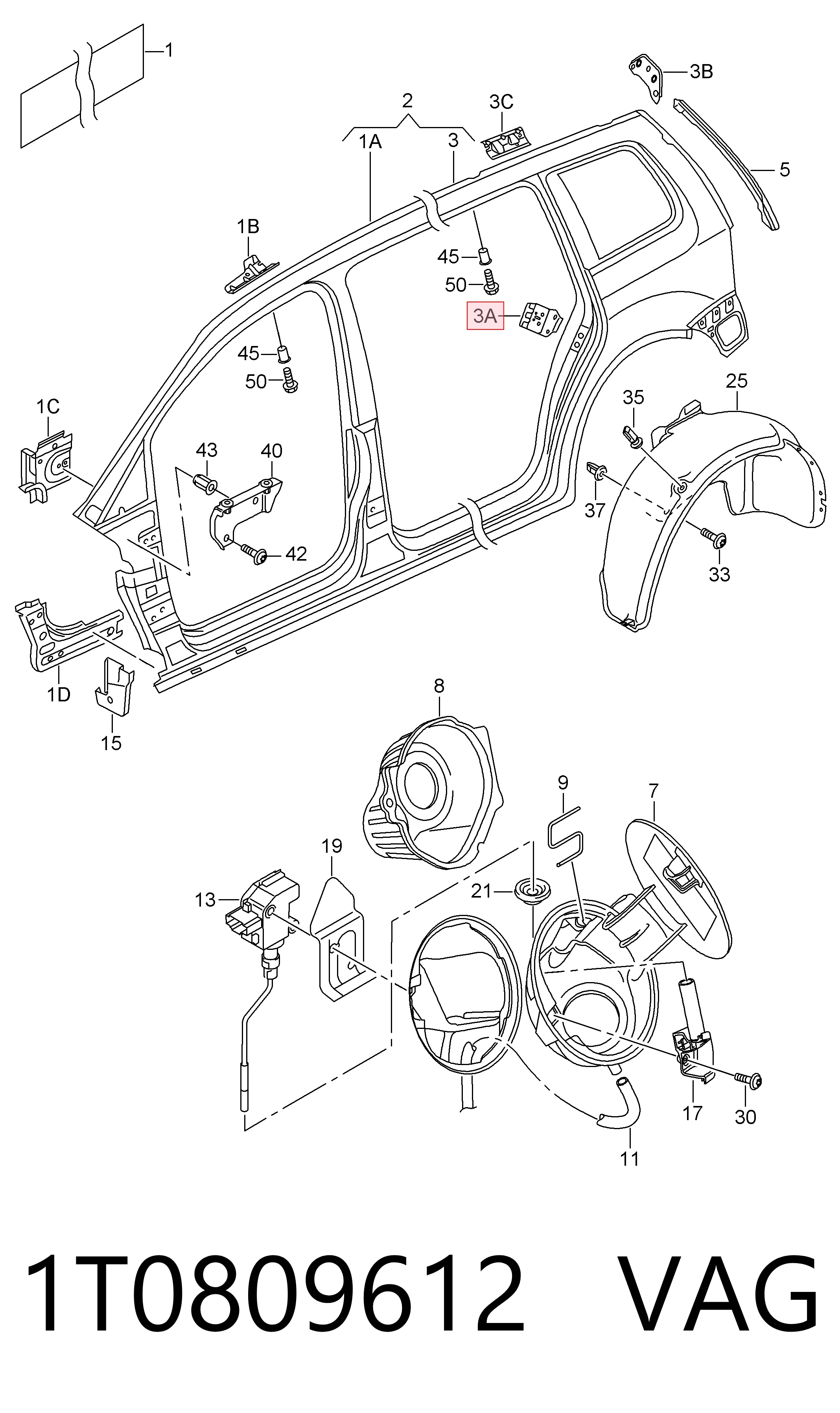 1T0809612 VAG