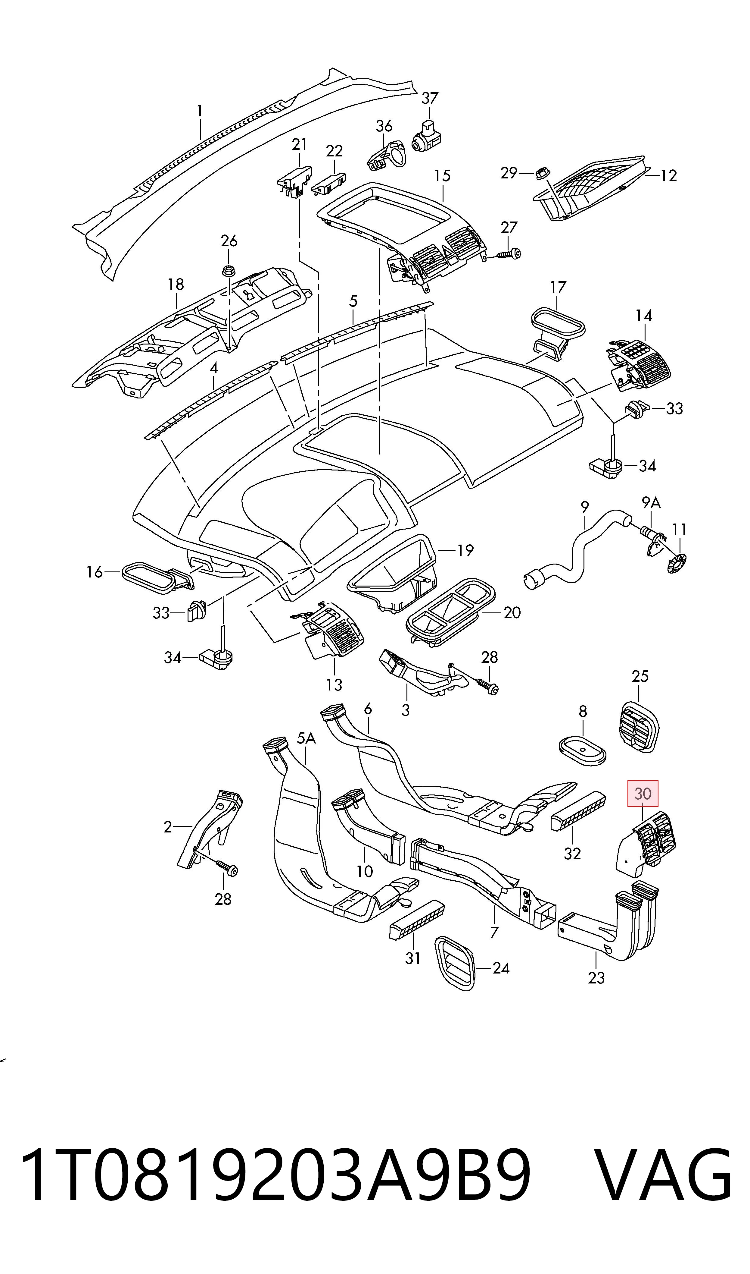 1T0819203A9B9 VAG