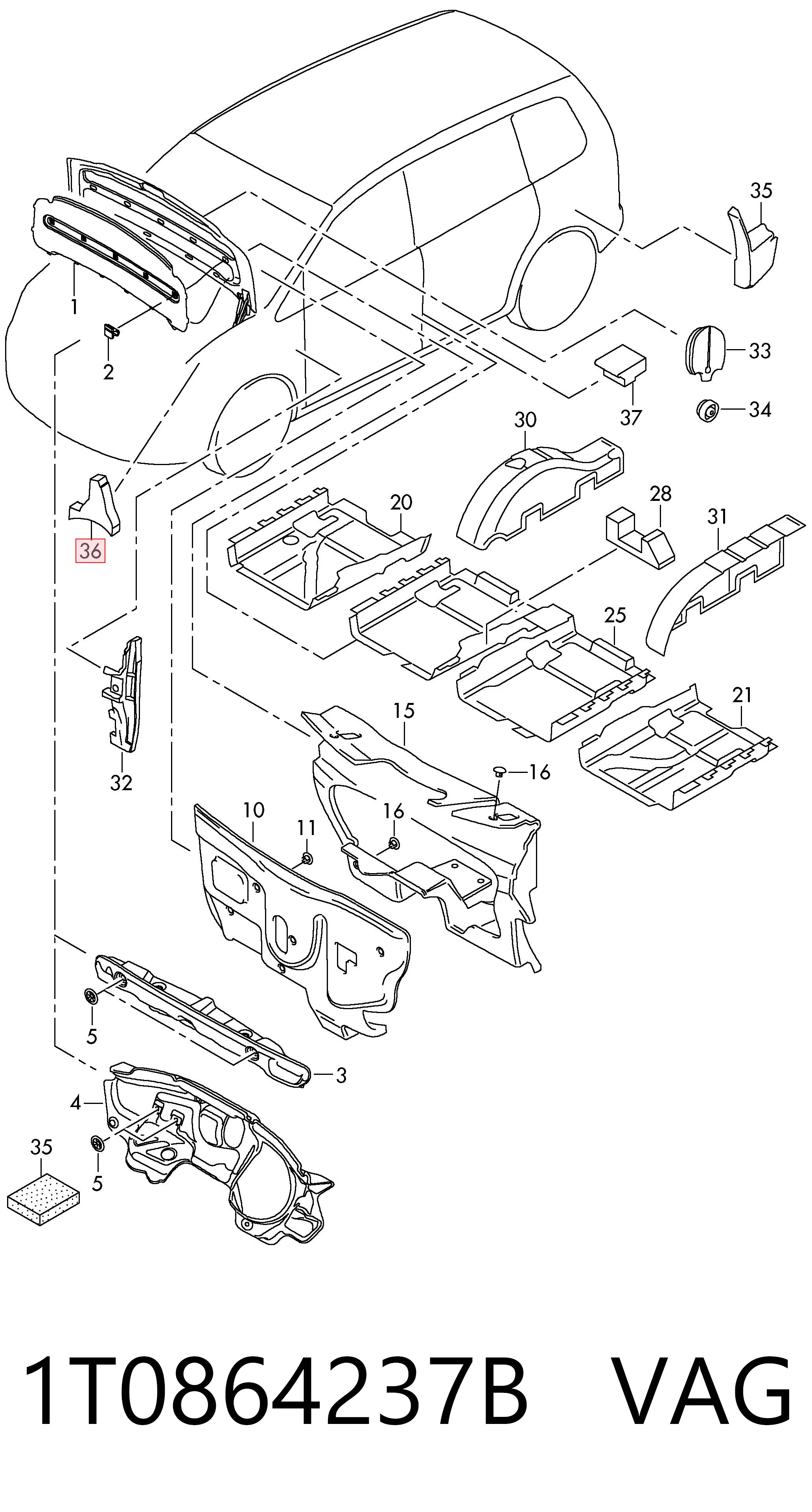 1T0864237B VAG
