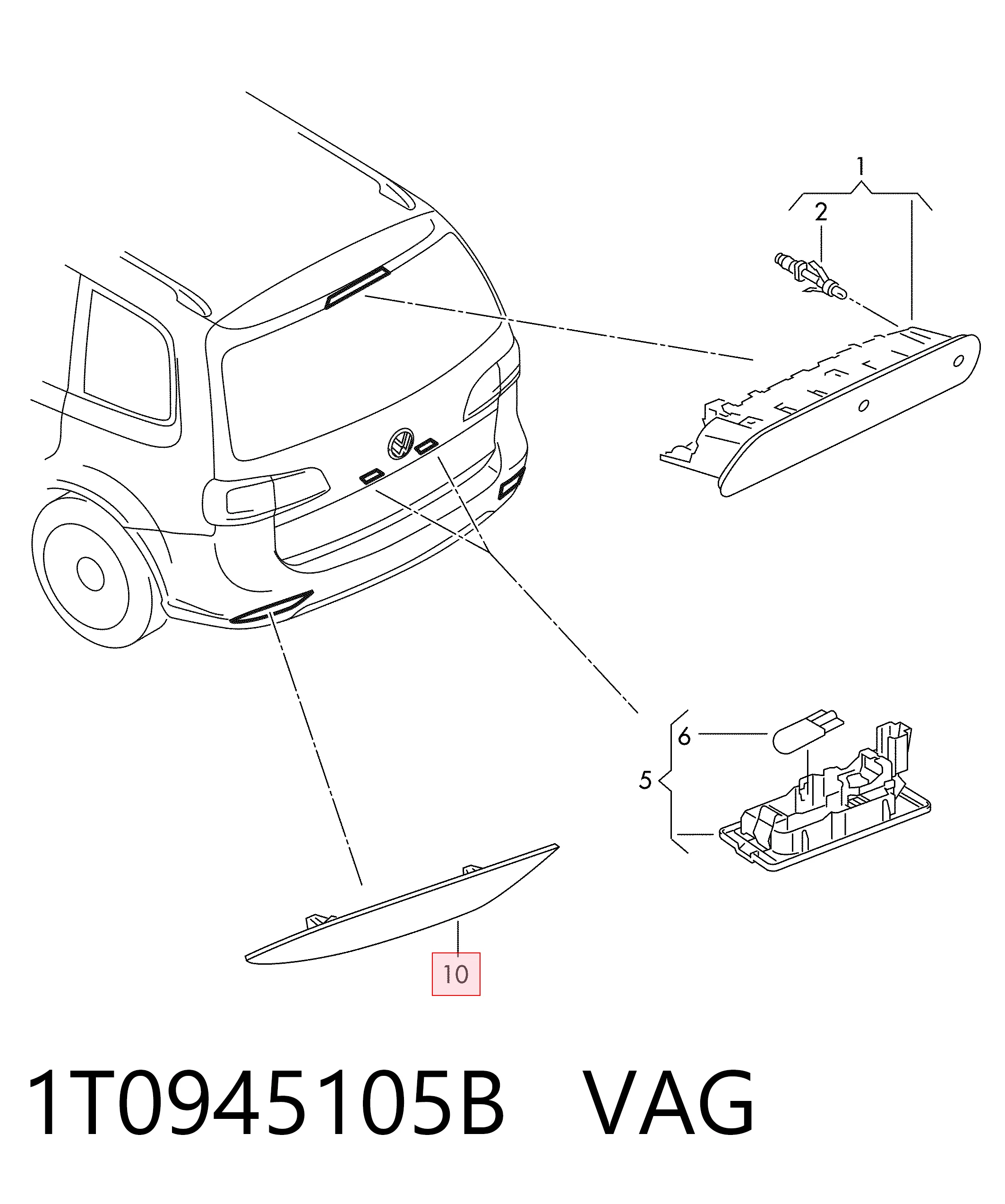 1T0945105B VAG