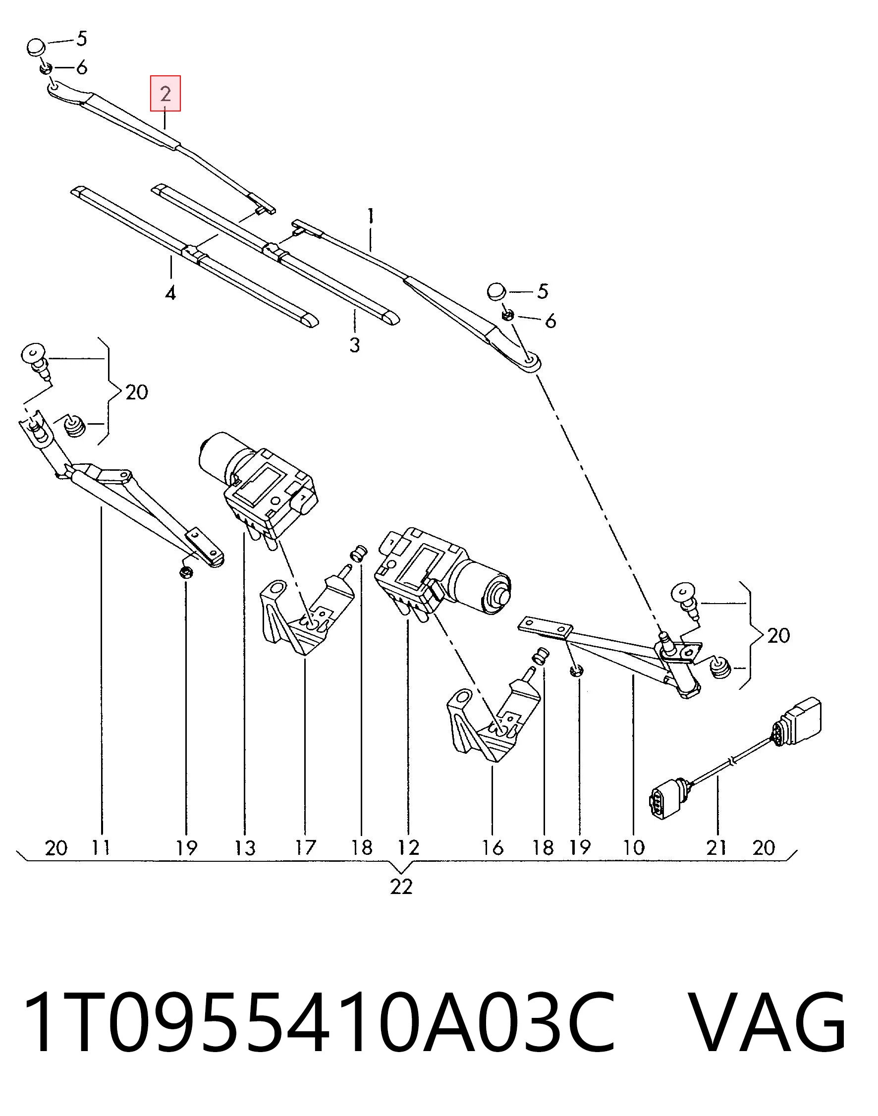 1T0955410A03C VAG