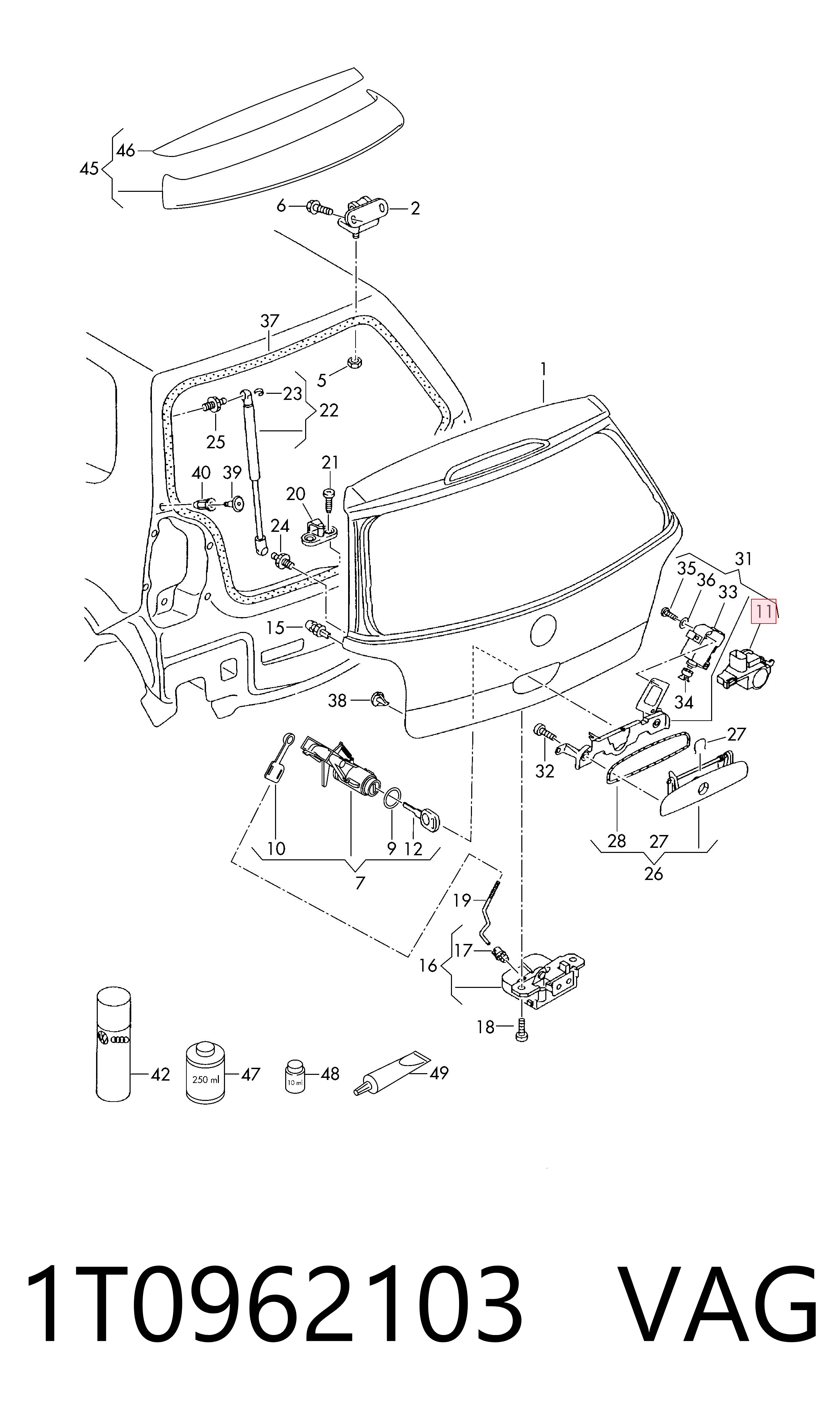  VAG 1T0962103 precio, desde 60,87 EUR