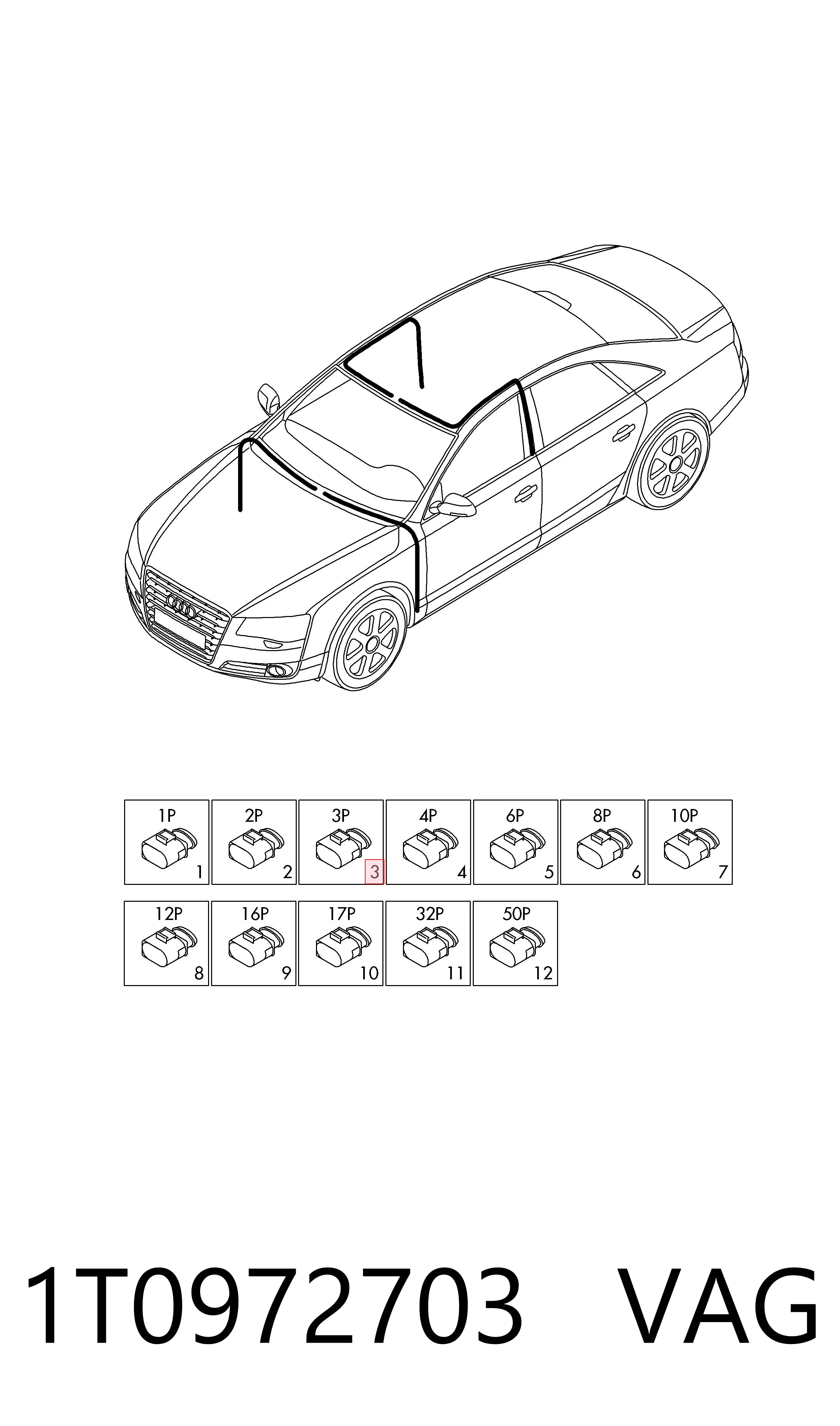  VAG 1T0972703 precio, desde 5,03 EUR