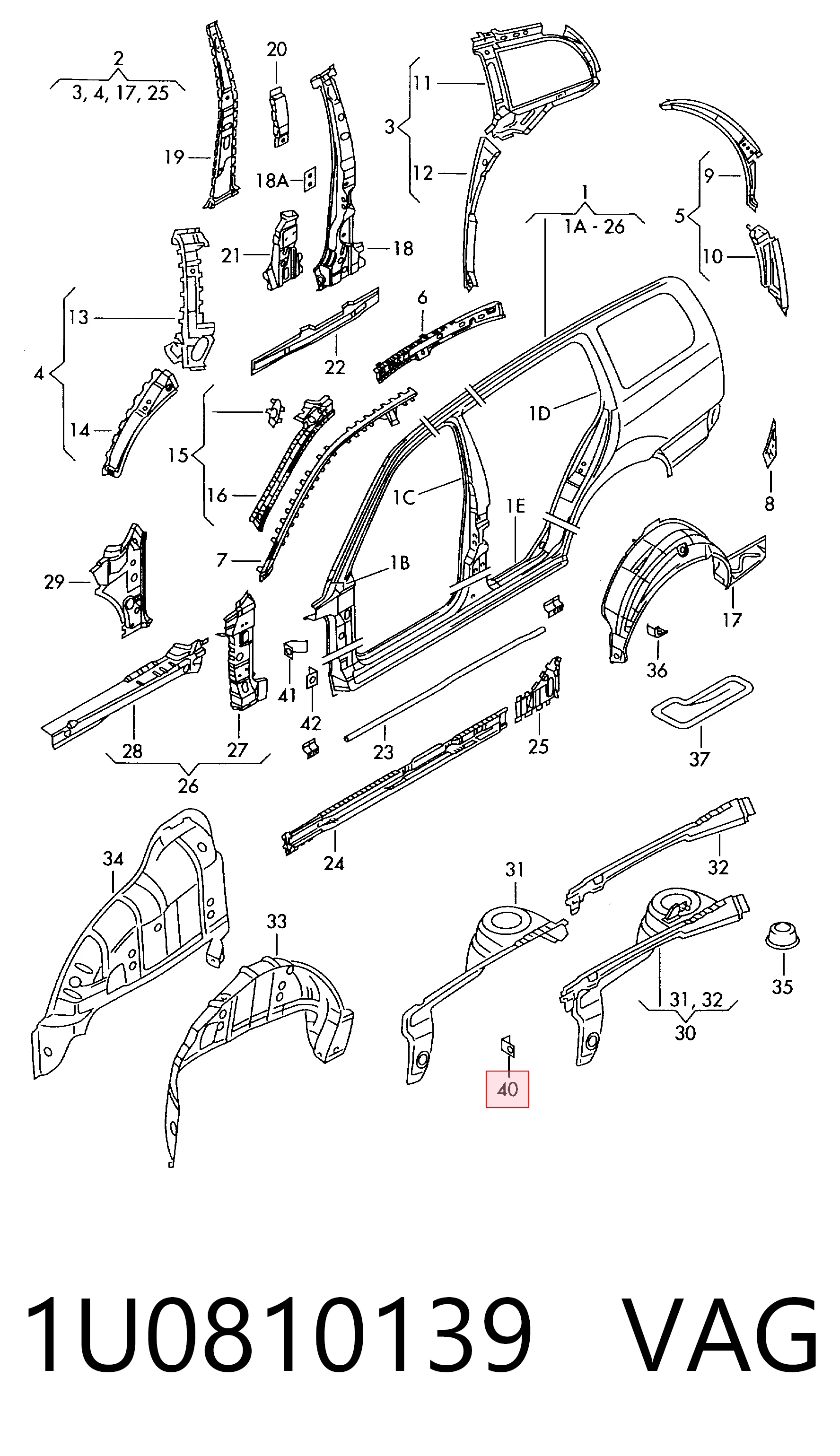 1U0810139 VAG 