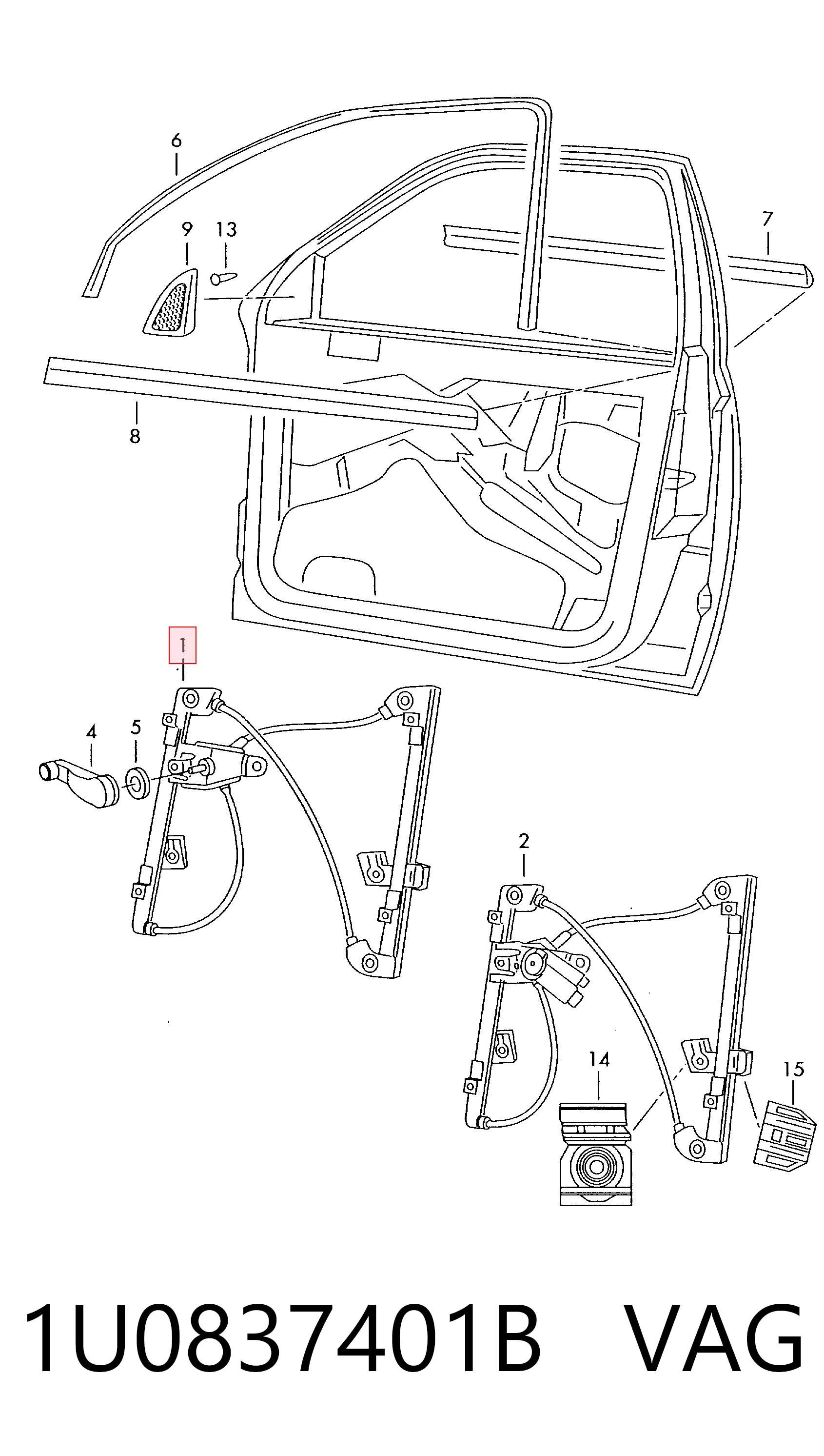 1U0837401B VAG