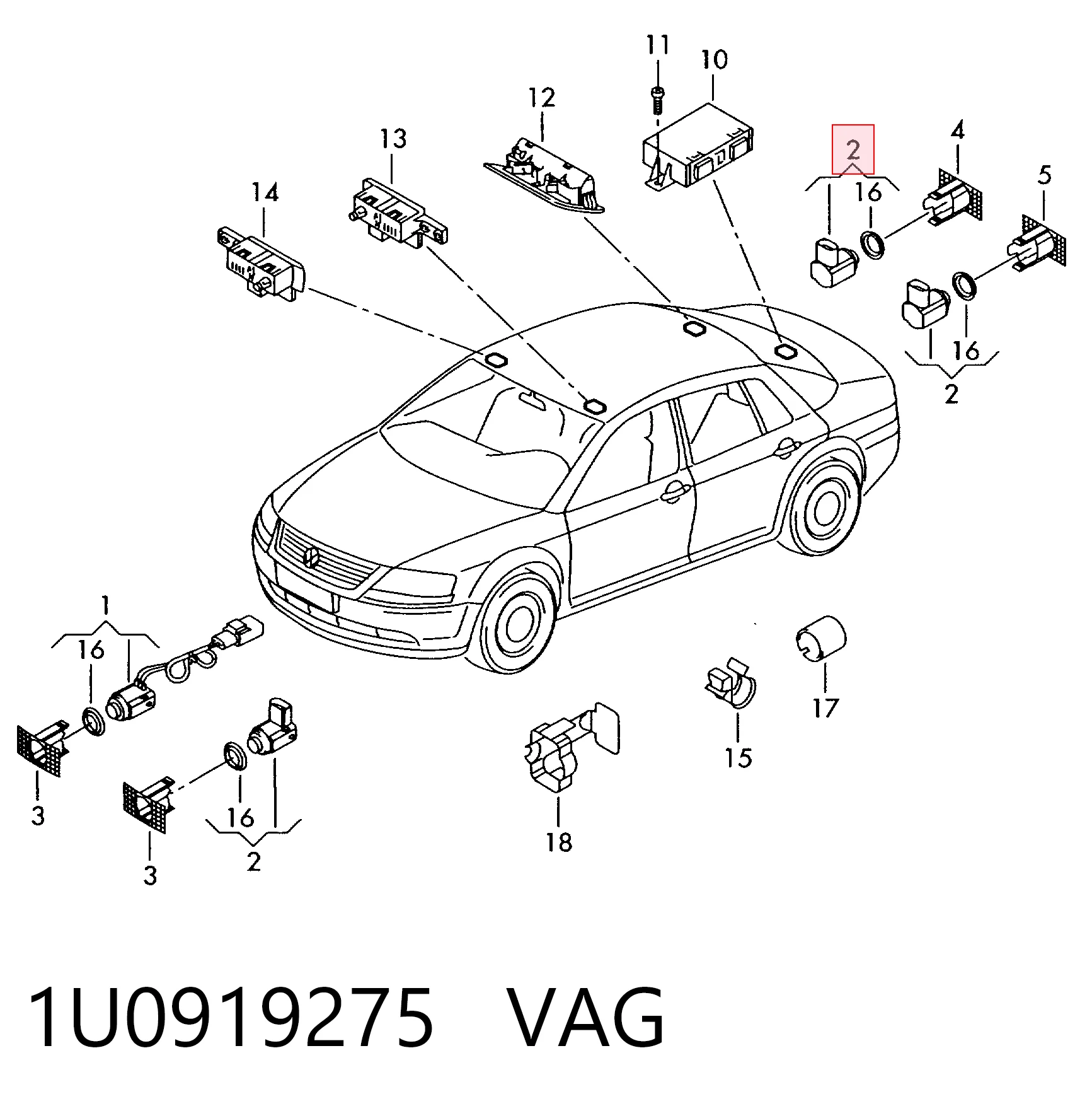 1U0919275 VAG
