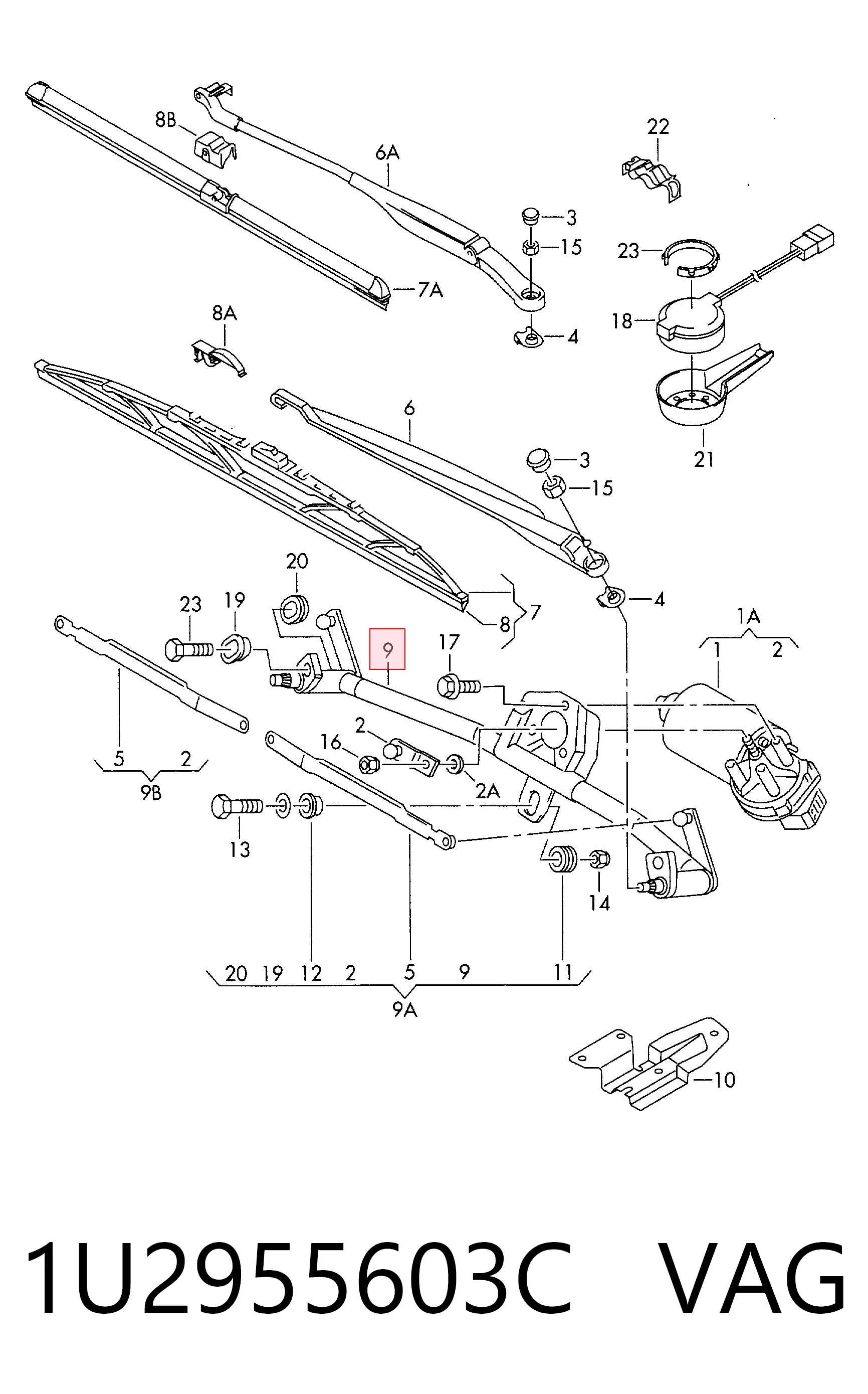 1U2955603C VAG