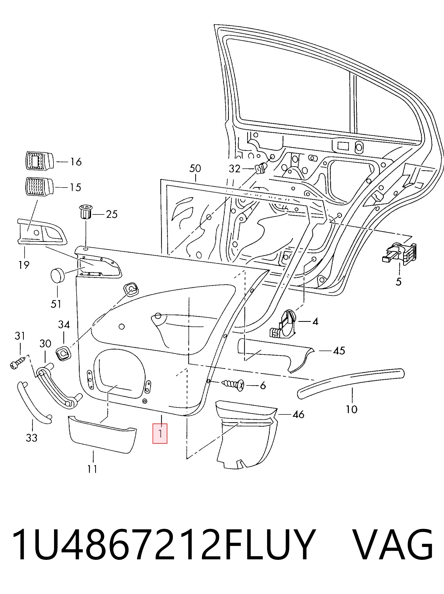 1U4867212FLUY VAG