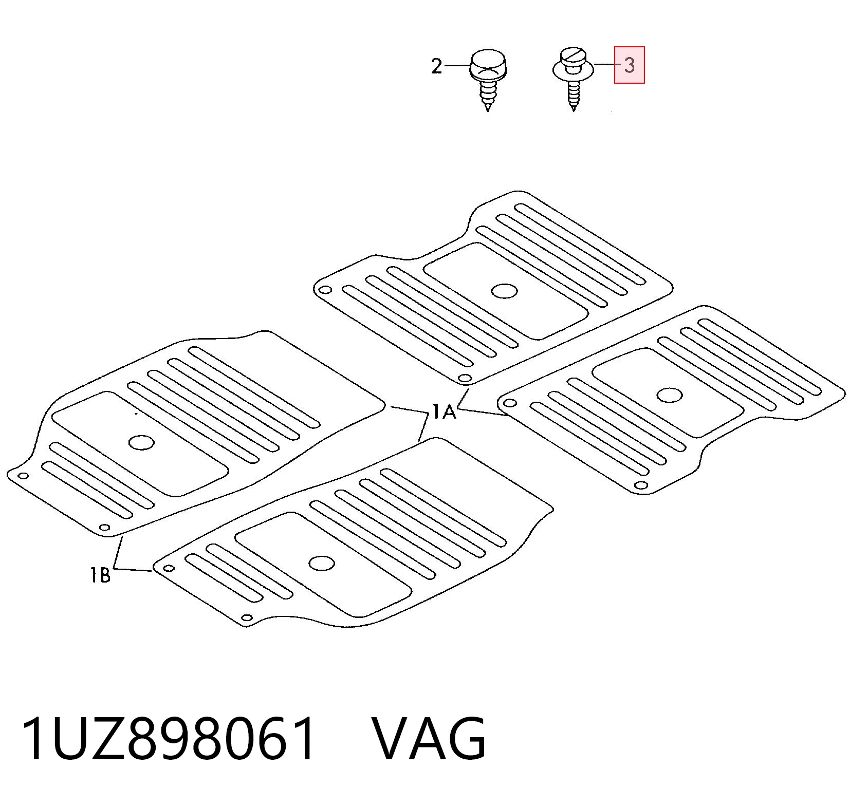 1UZ898061 VAG 