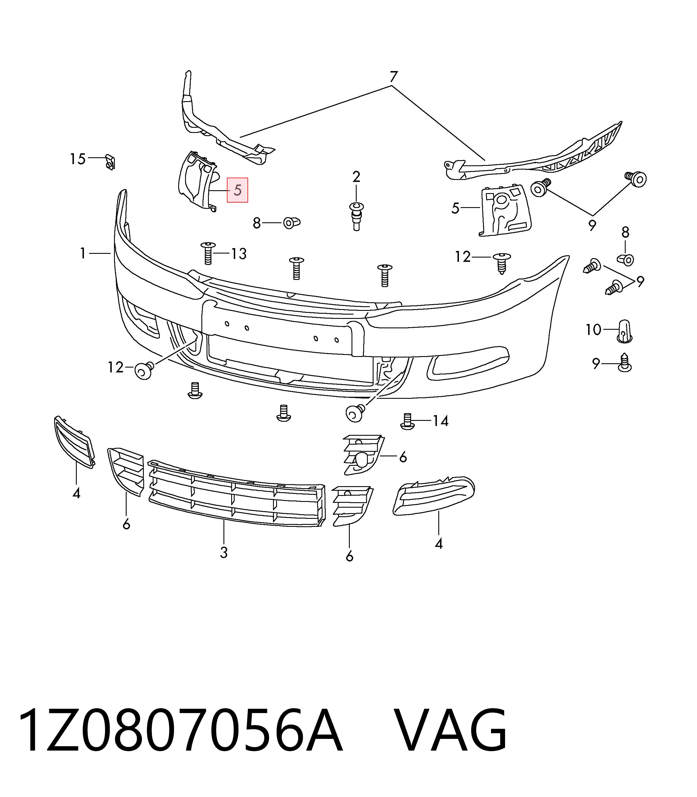 1Z0807056A VAG 