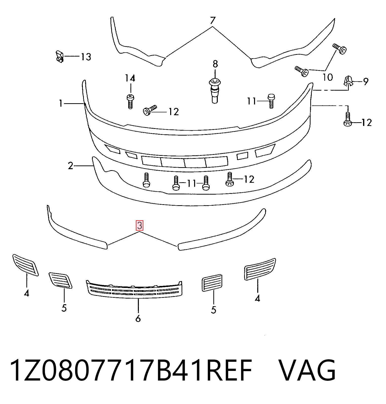 1Z0807717B41REF VAG