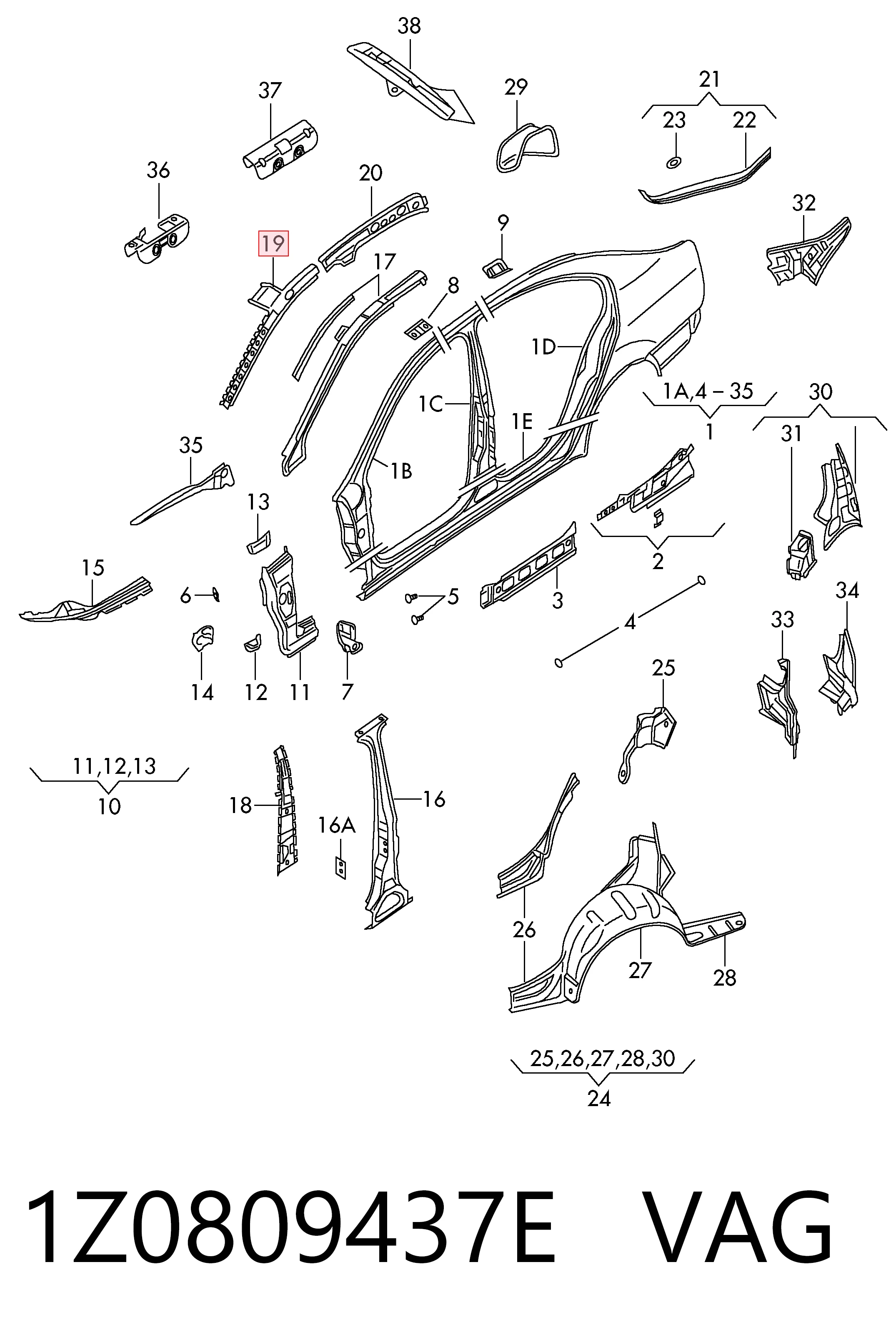 1Z0809437E VAG