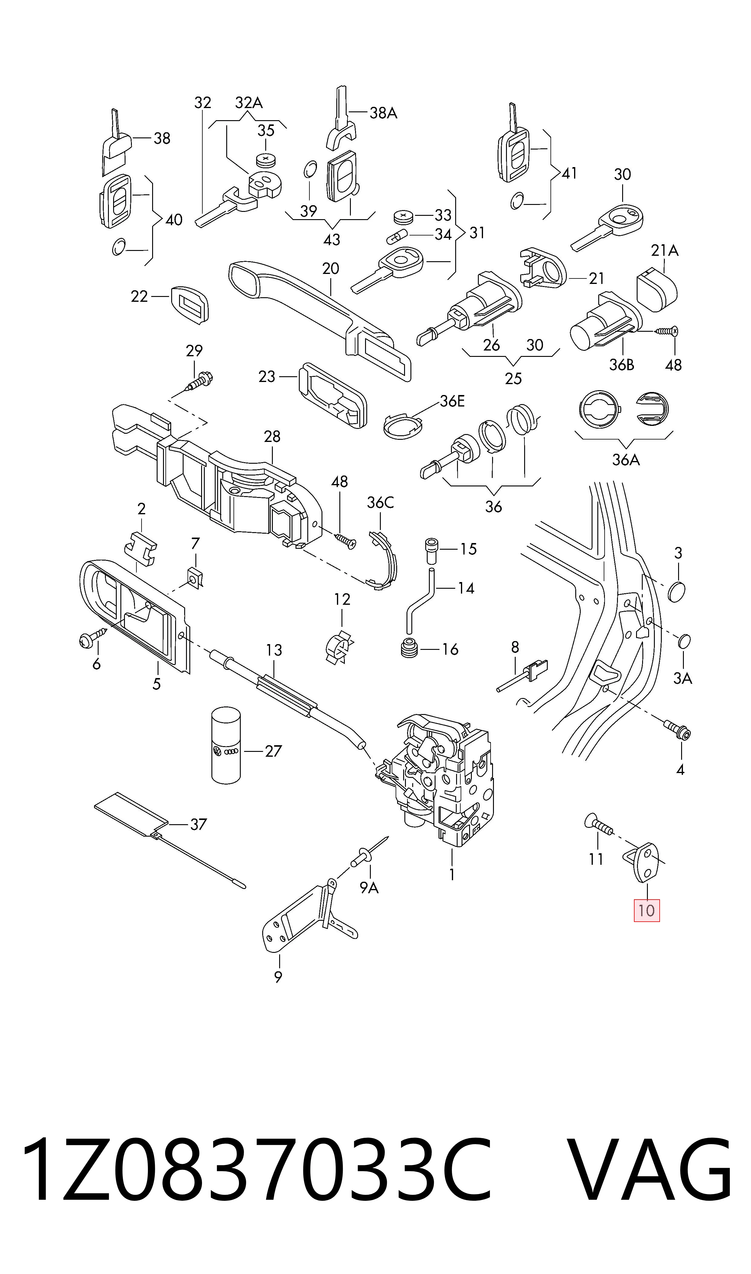 1Z0837033C VAG 