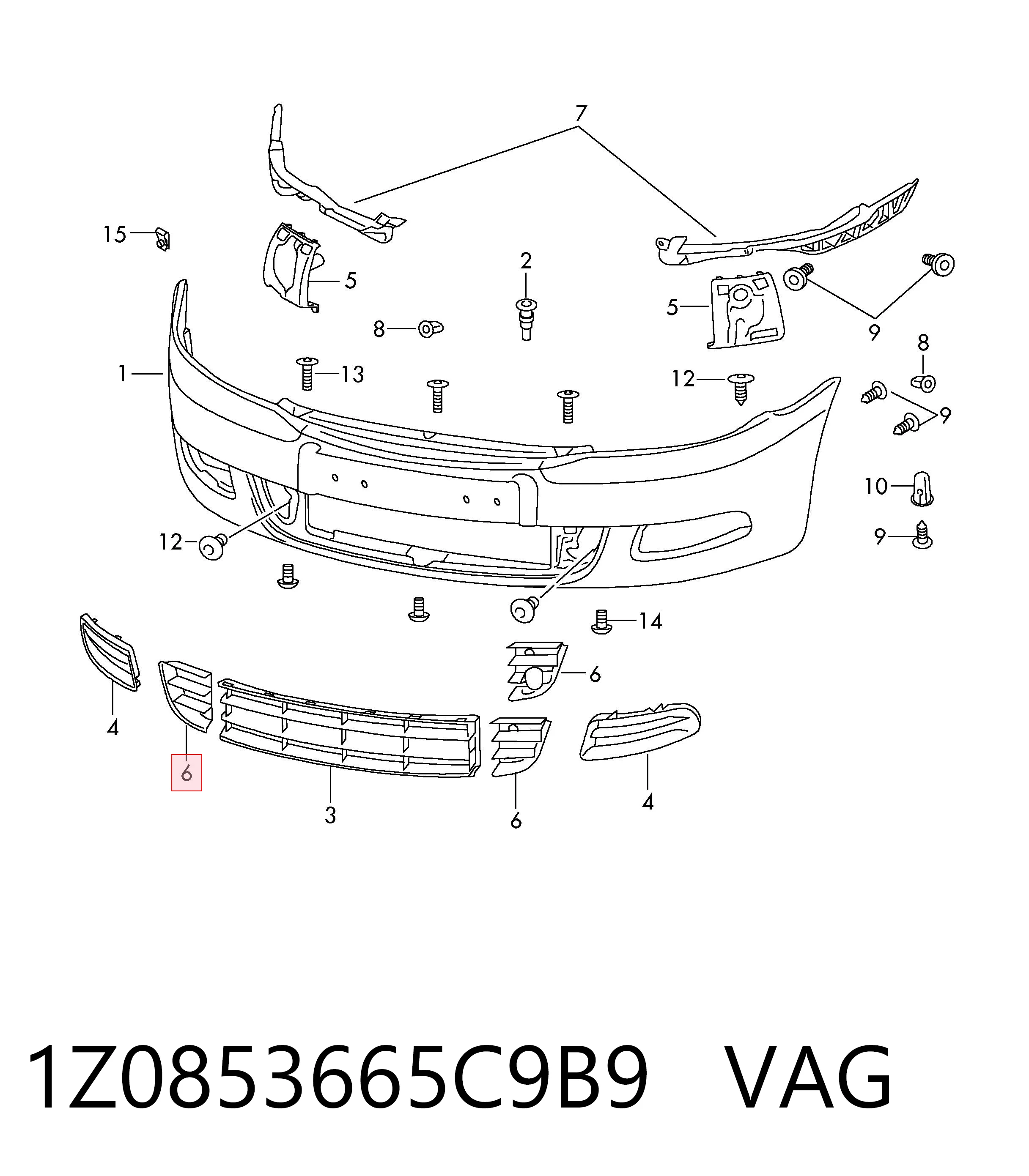 1Z0853665C9B9 VAG