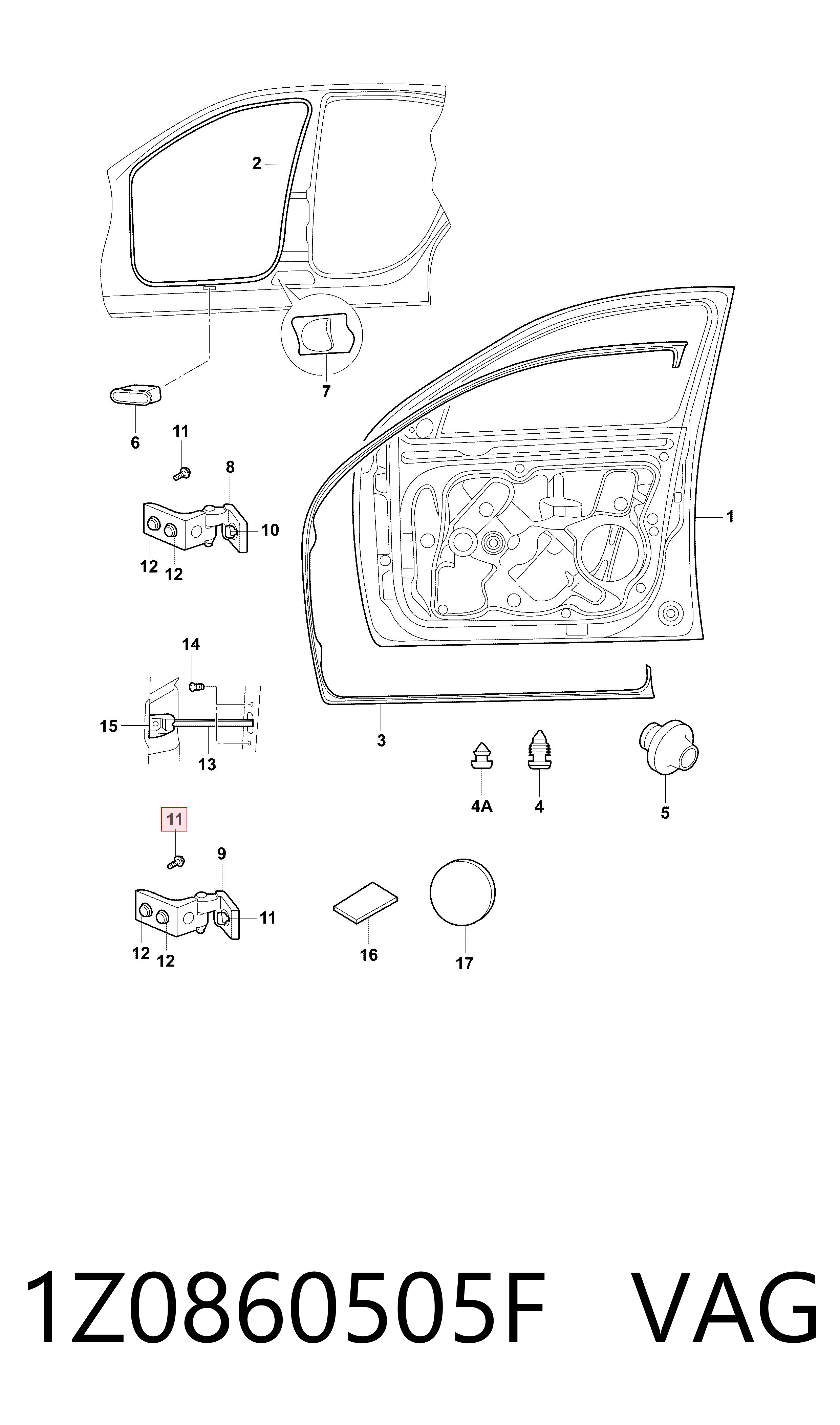 1Z0860505F VAG 