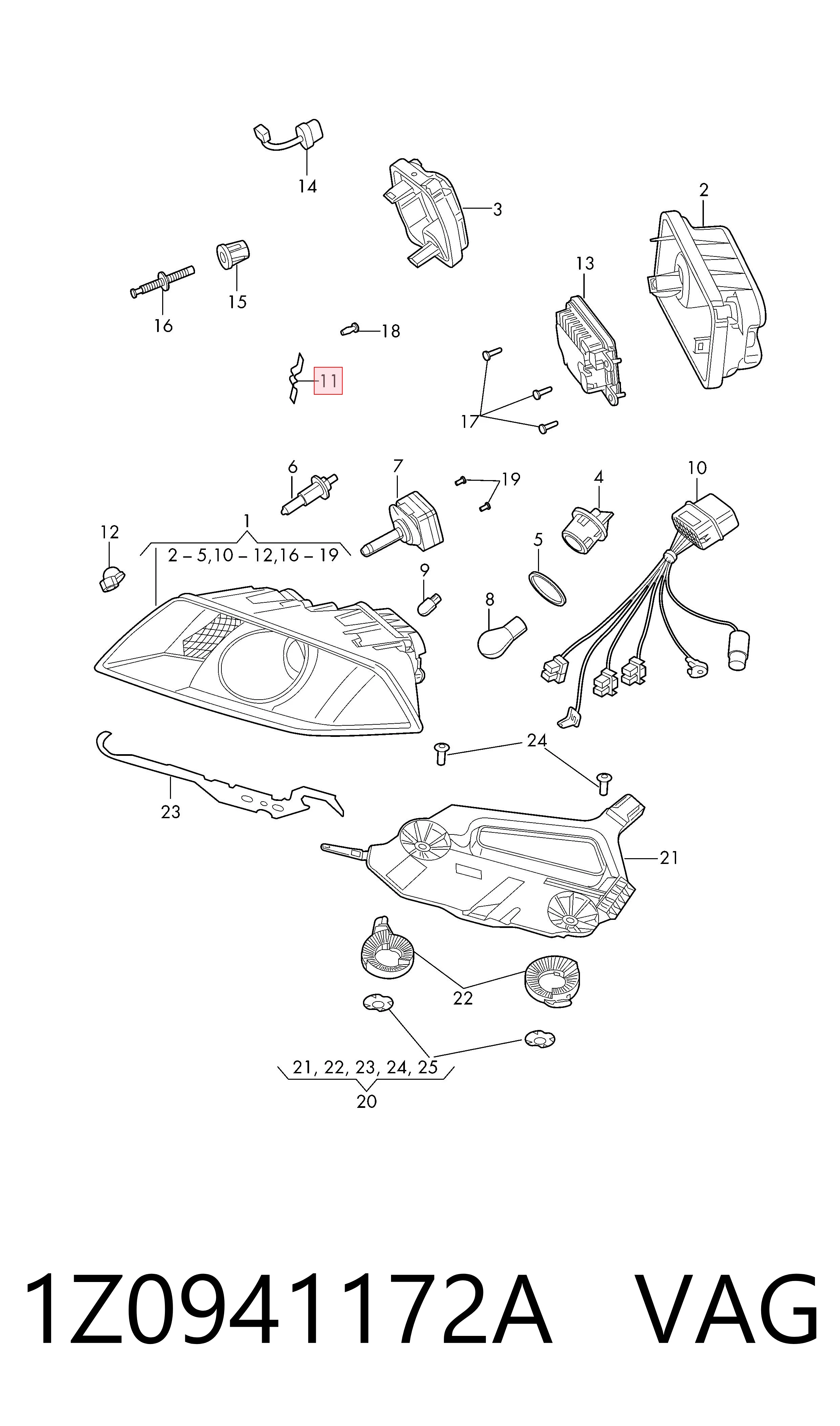1Z0941172A VAG 
