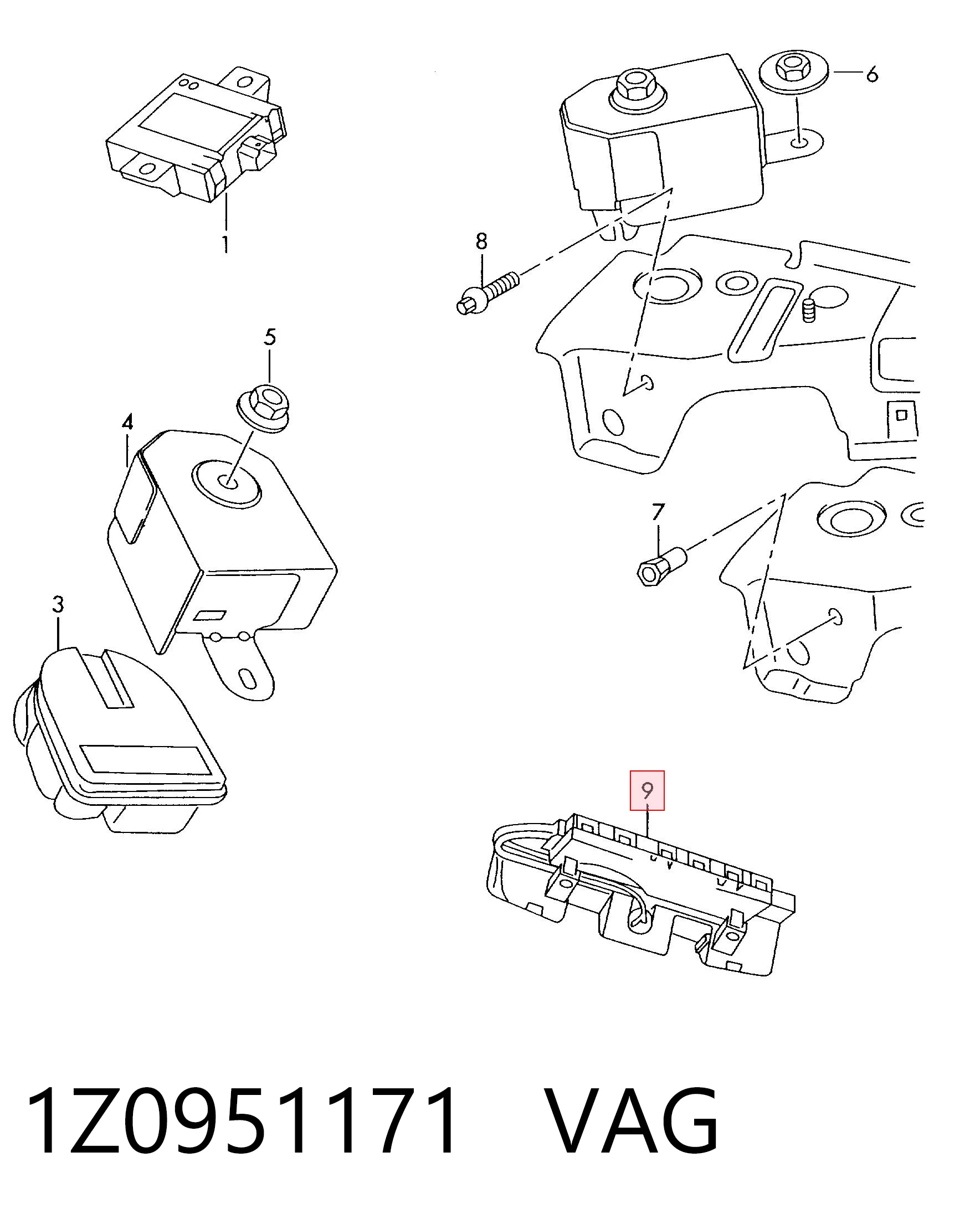 1Z0951171 VAG