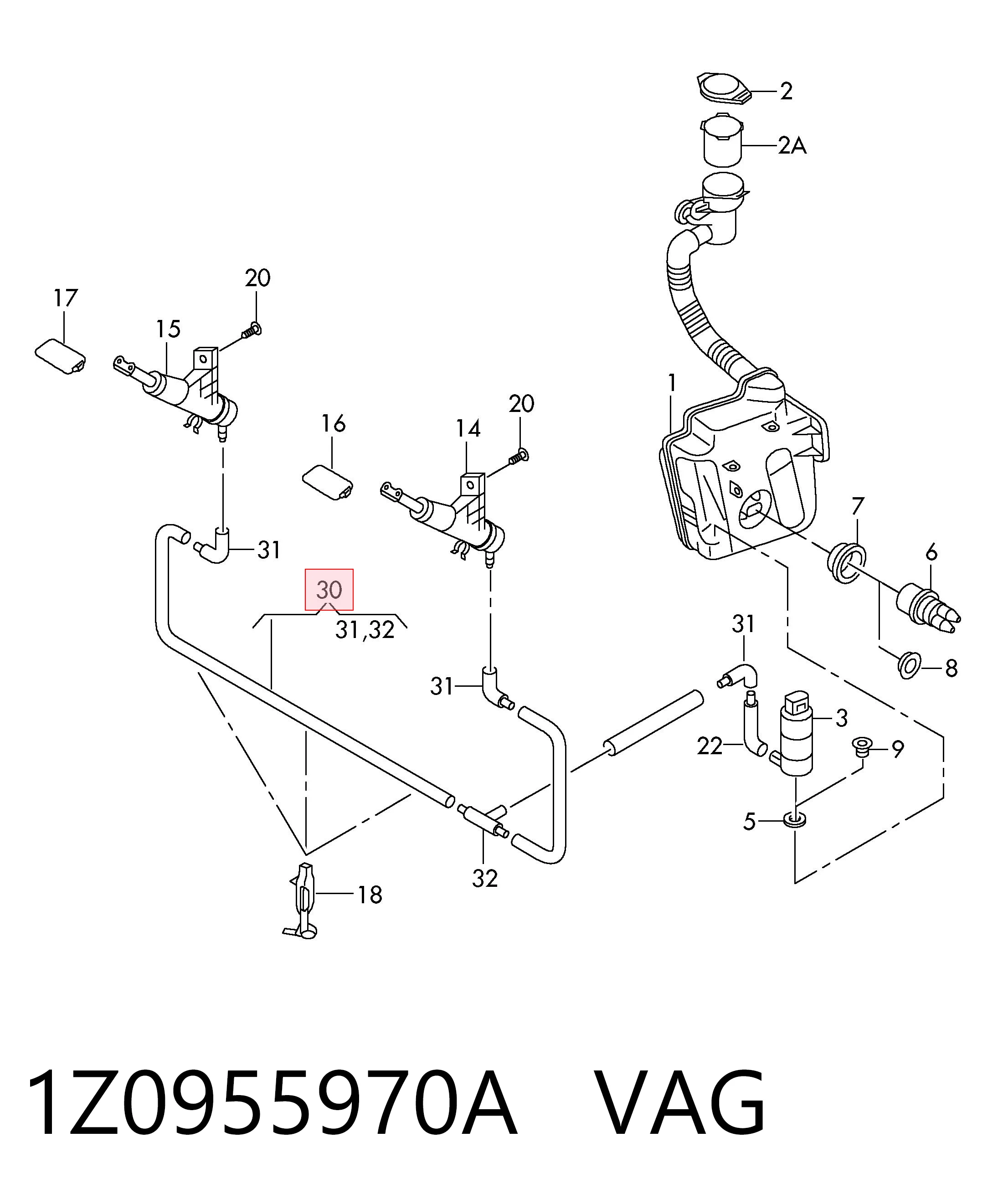 1Z0955970A VAG 
