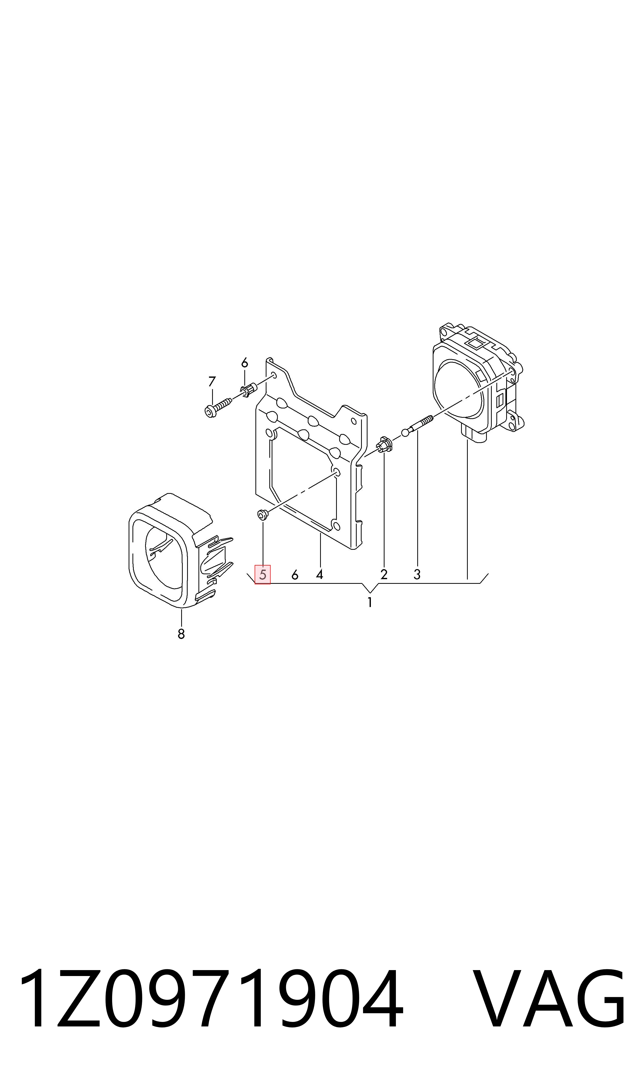 VAG 1Z0971904 precio, desde 2,24 EUR