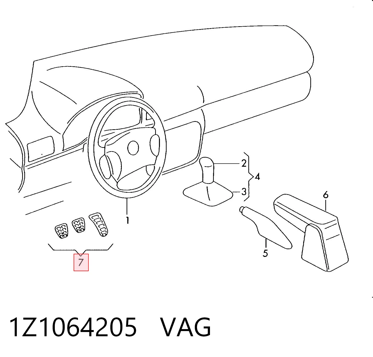 1Z1064205 VAG