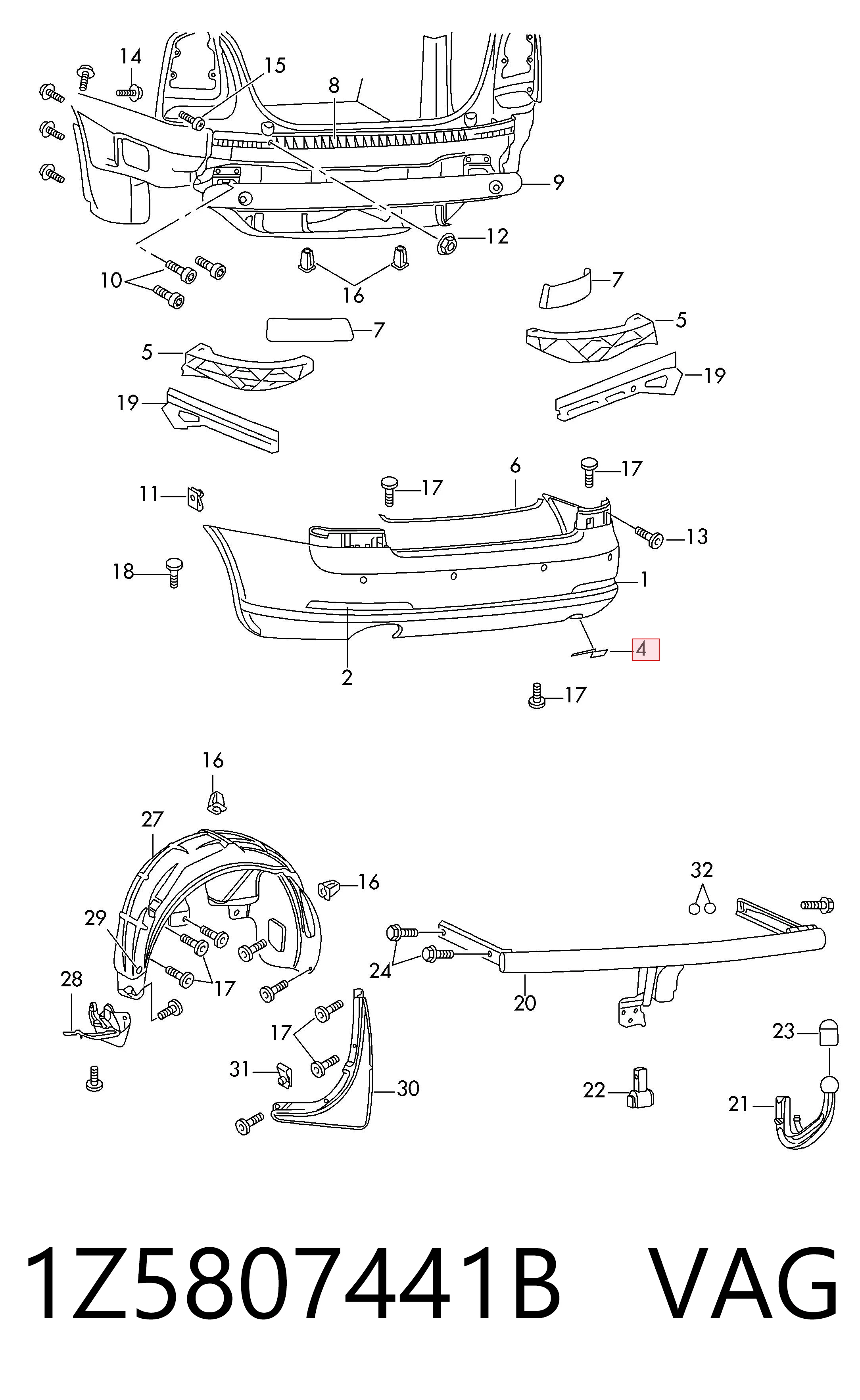 1Z5807441B VAG