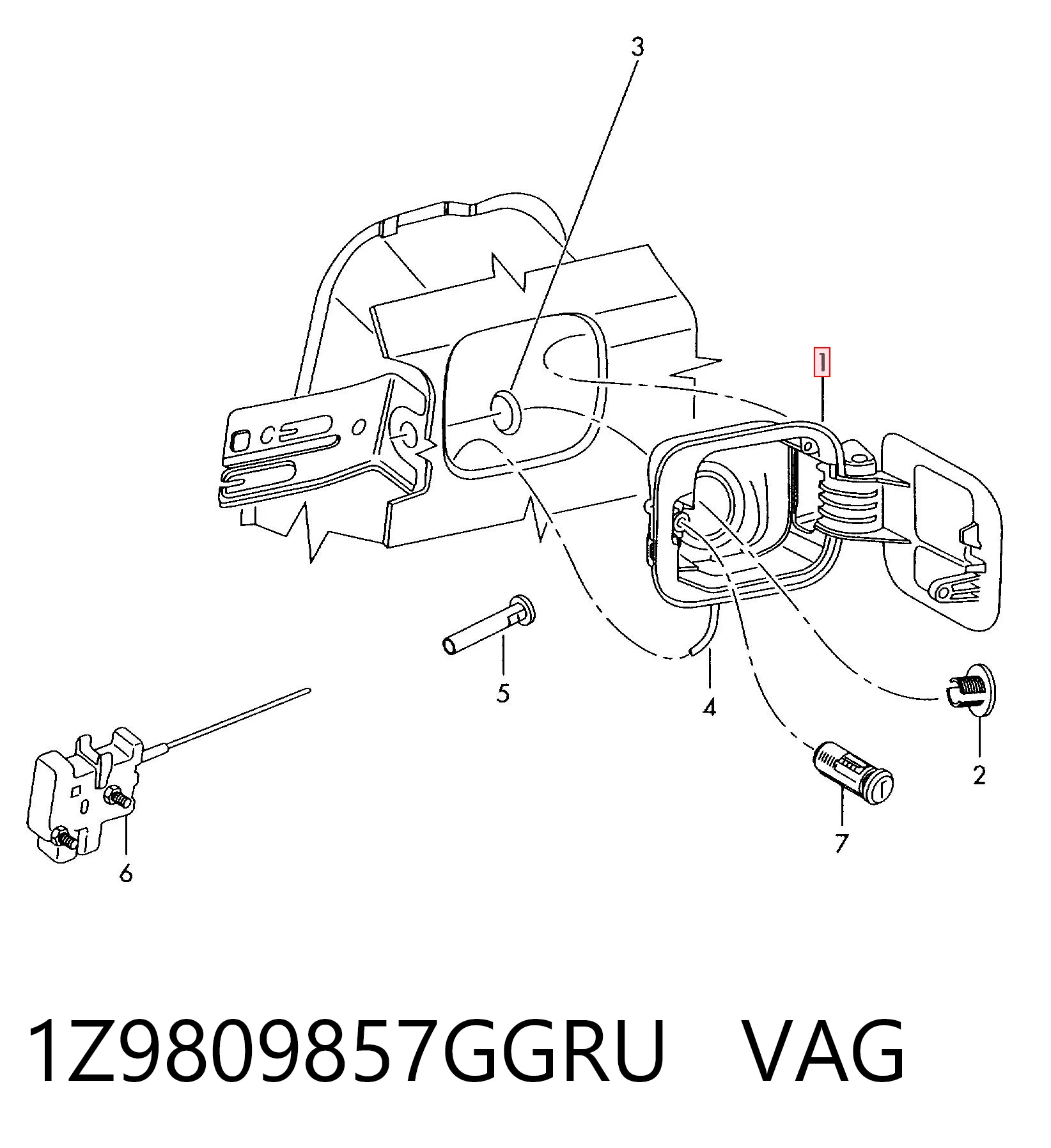 Tapa del depósito de gasolina Skoda Octavia II A5 familiar (1Z5) (2004 - 2013) precio, desde 66,55 EUR