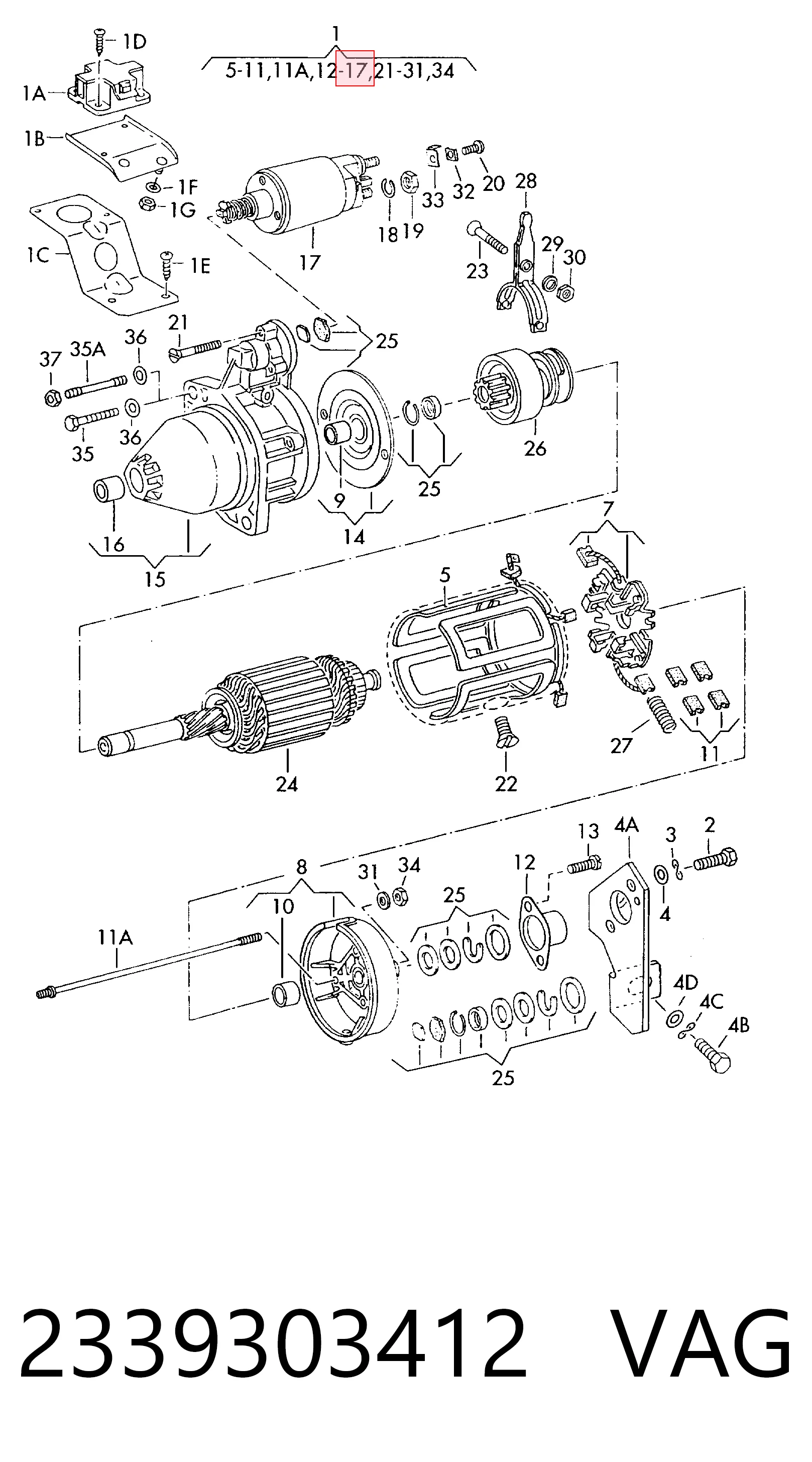 Interruptor solenoide A3  hatchback (1996-2003) original desde 32,49 €
