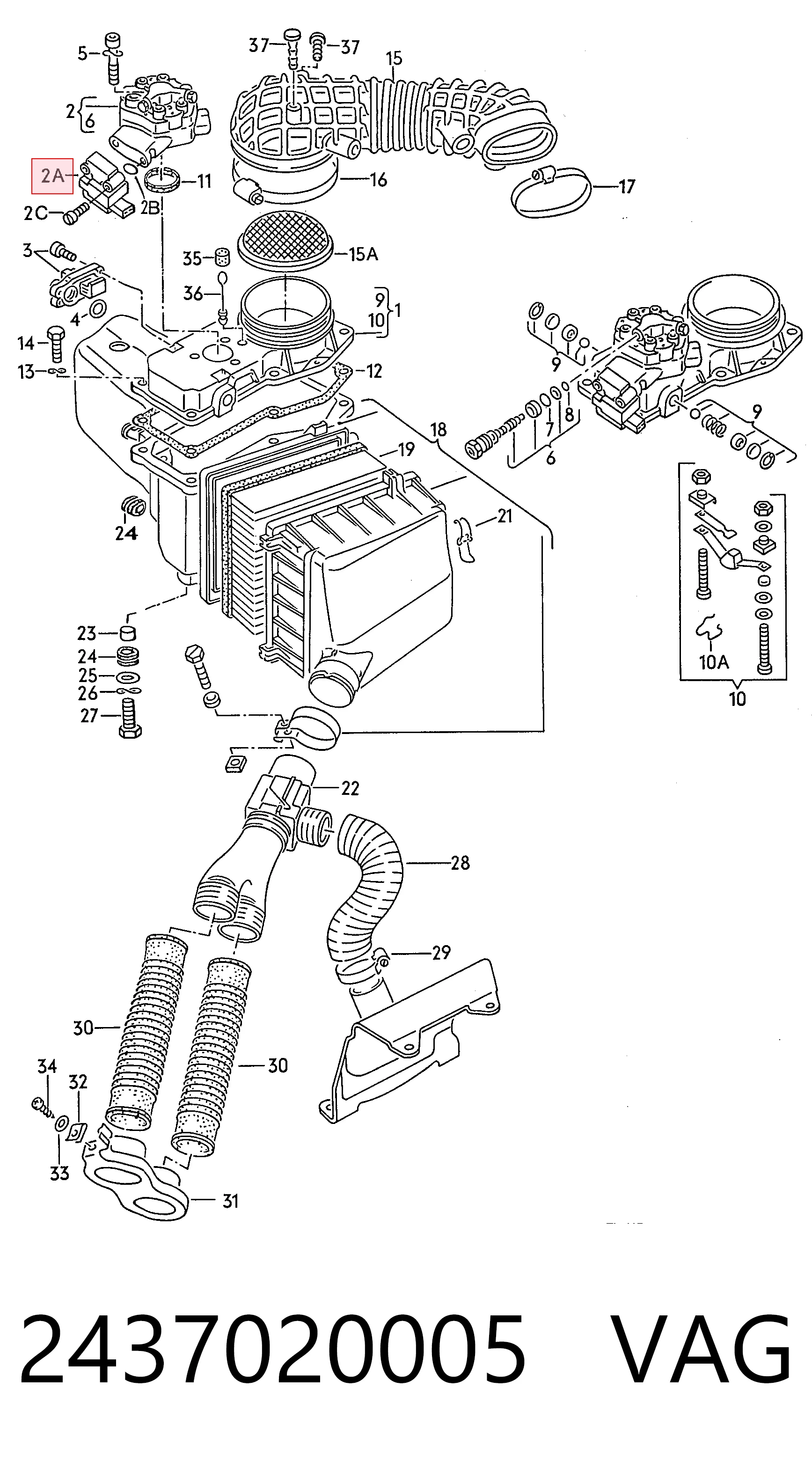 3437010034 Bosch Válvula reguladora de presión