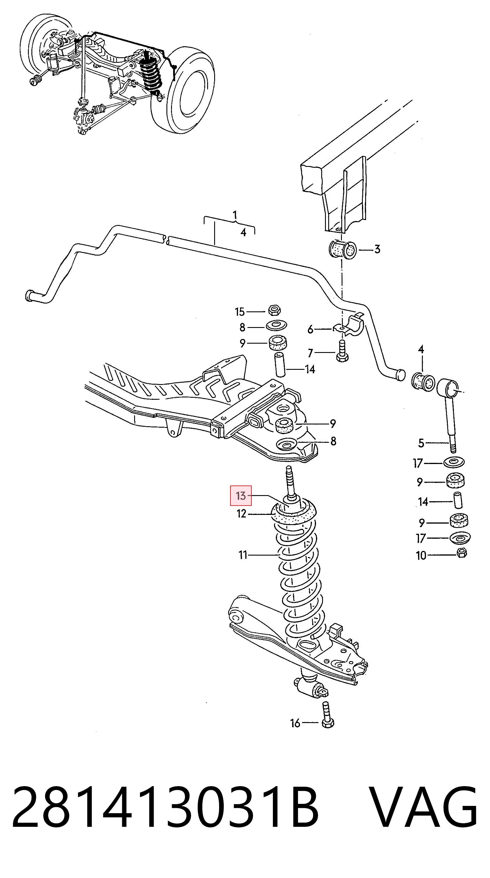 Comprar Amortiguador delantero LT I 281-363