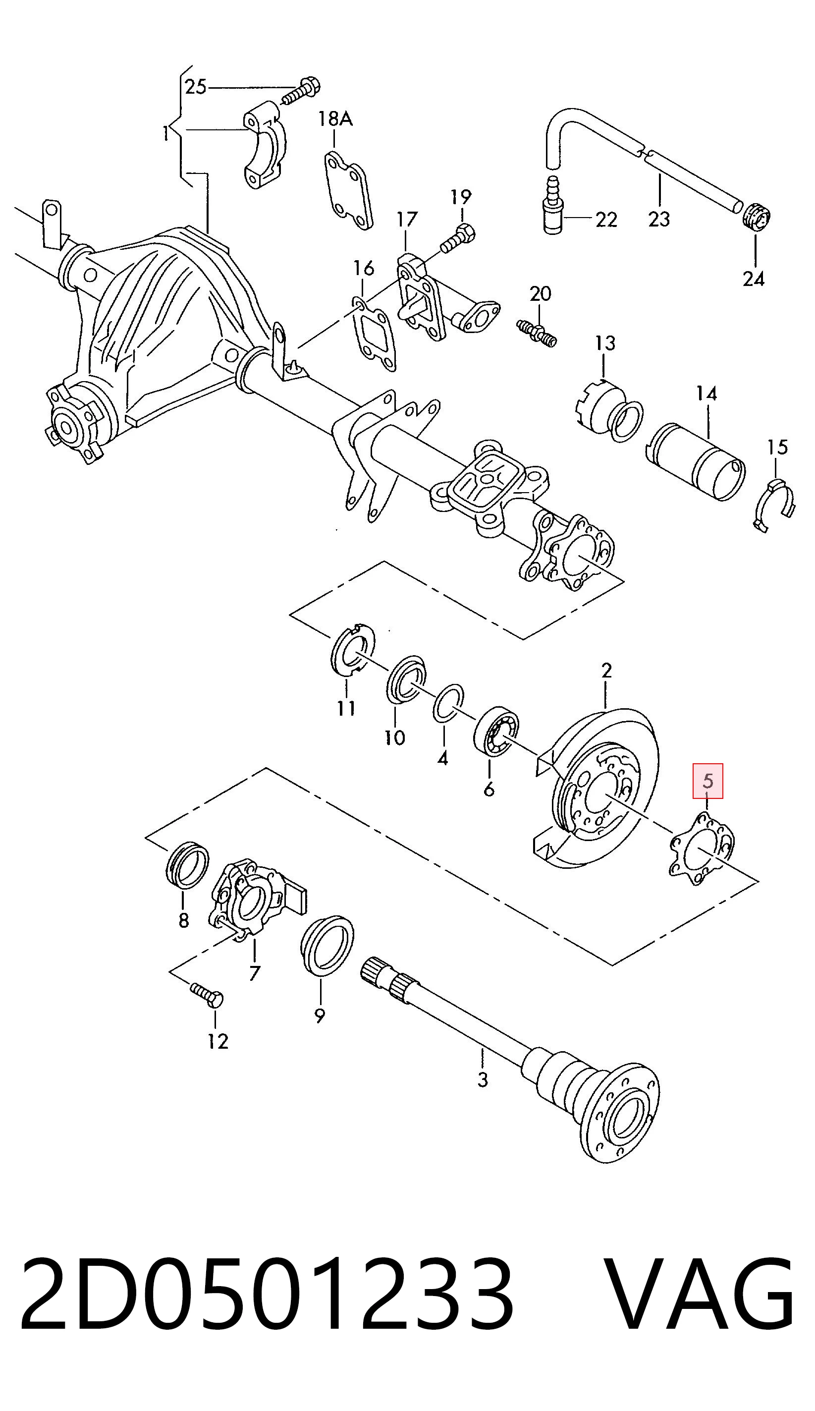 2D0501233 VAG