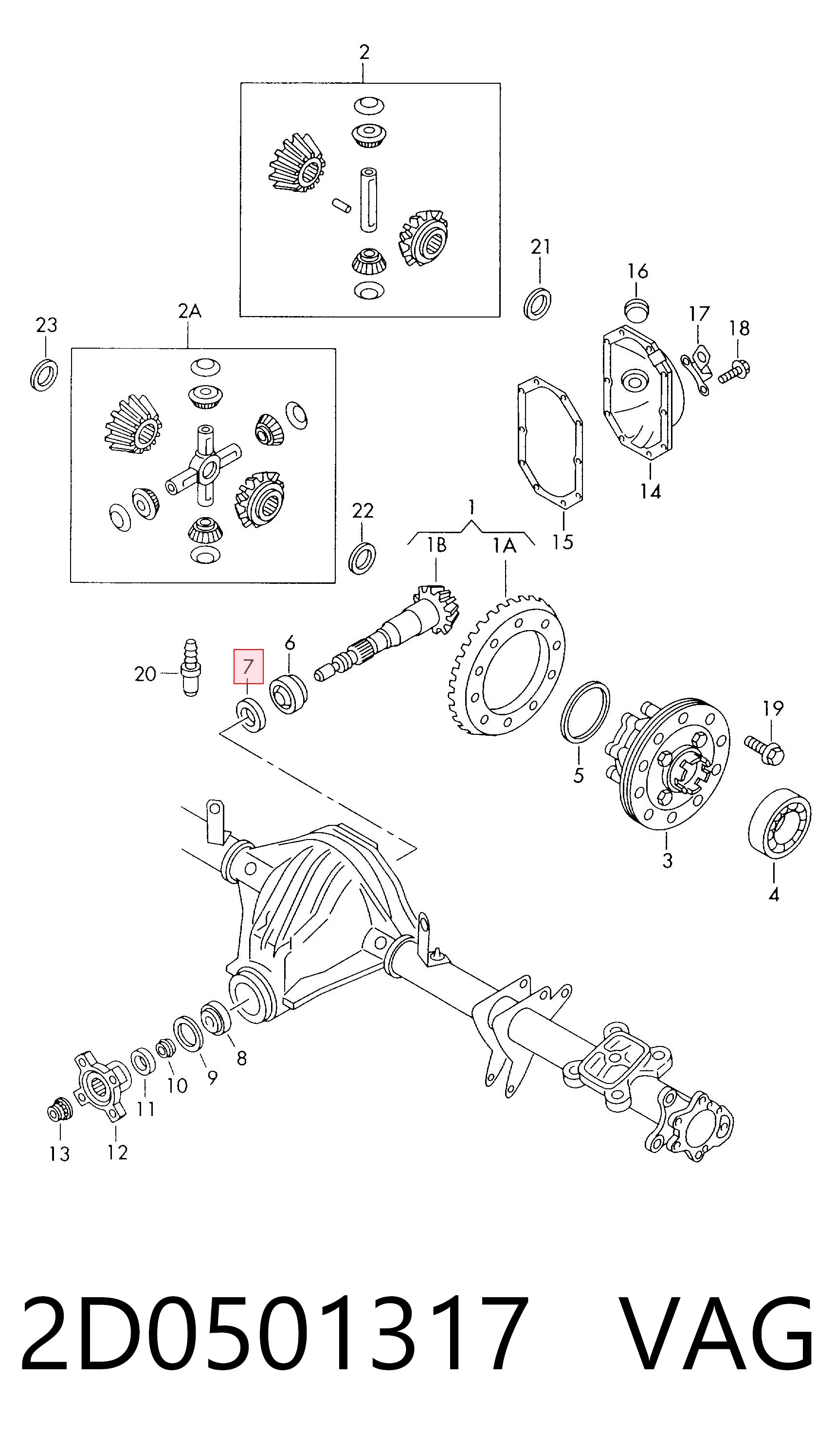 2D0501317 VAG
