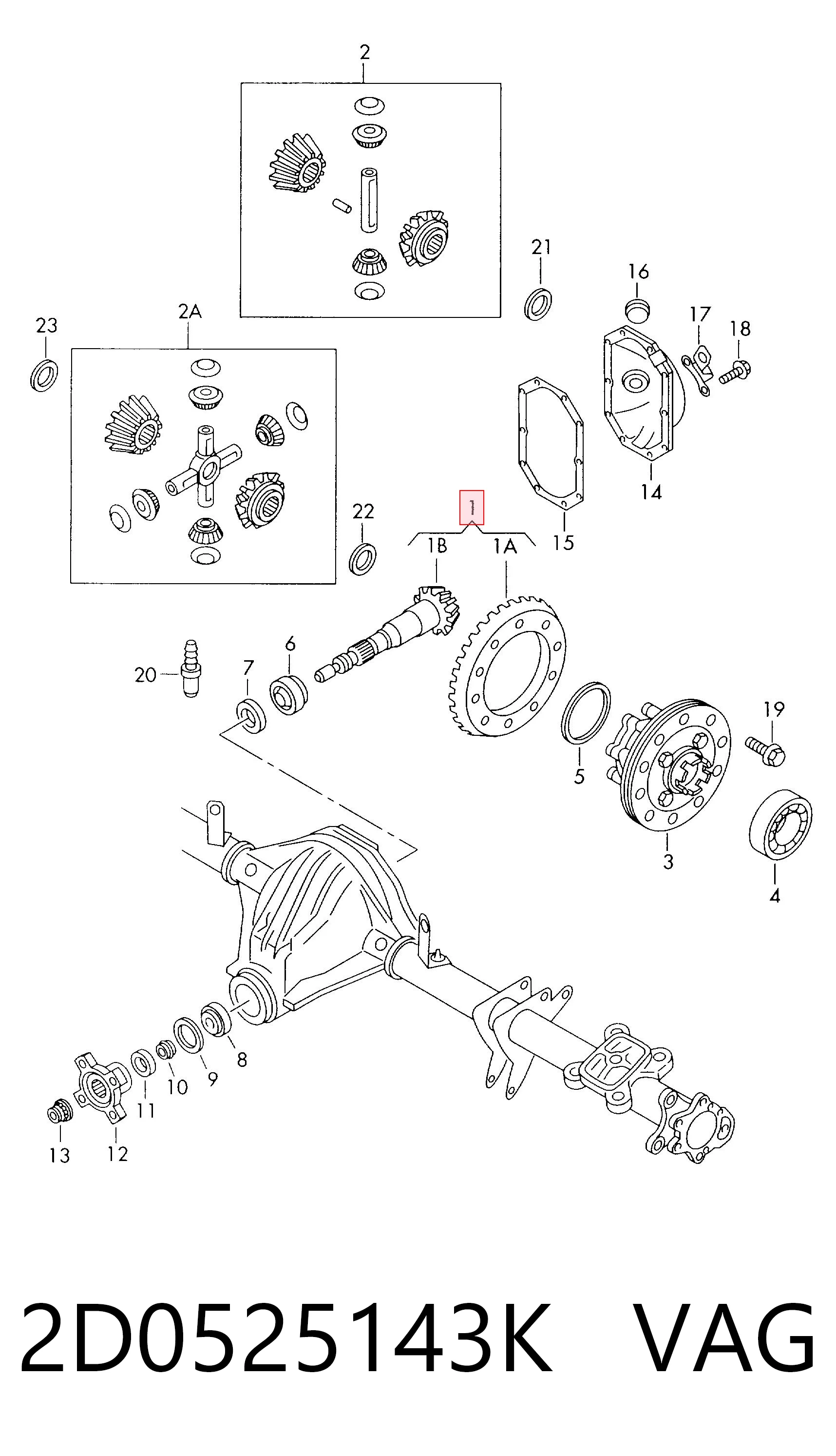 2D0525143K VAG
