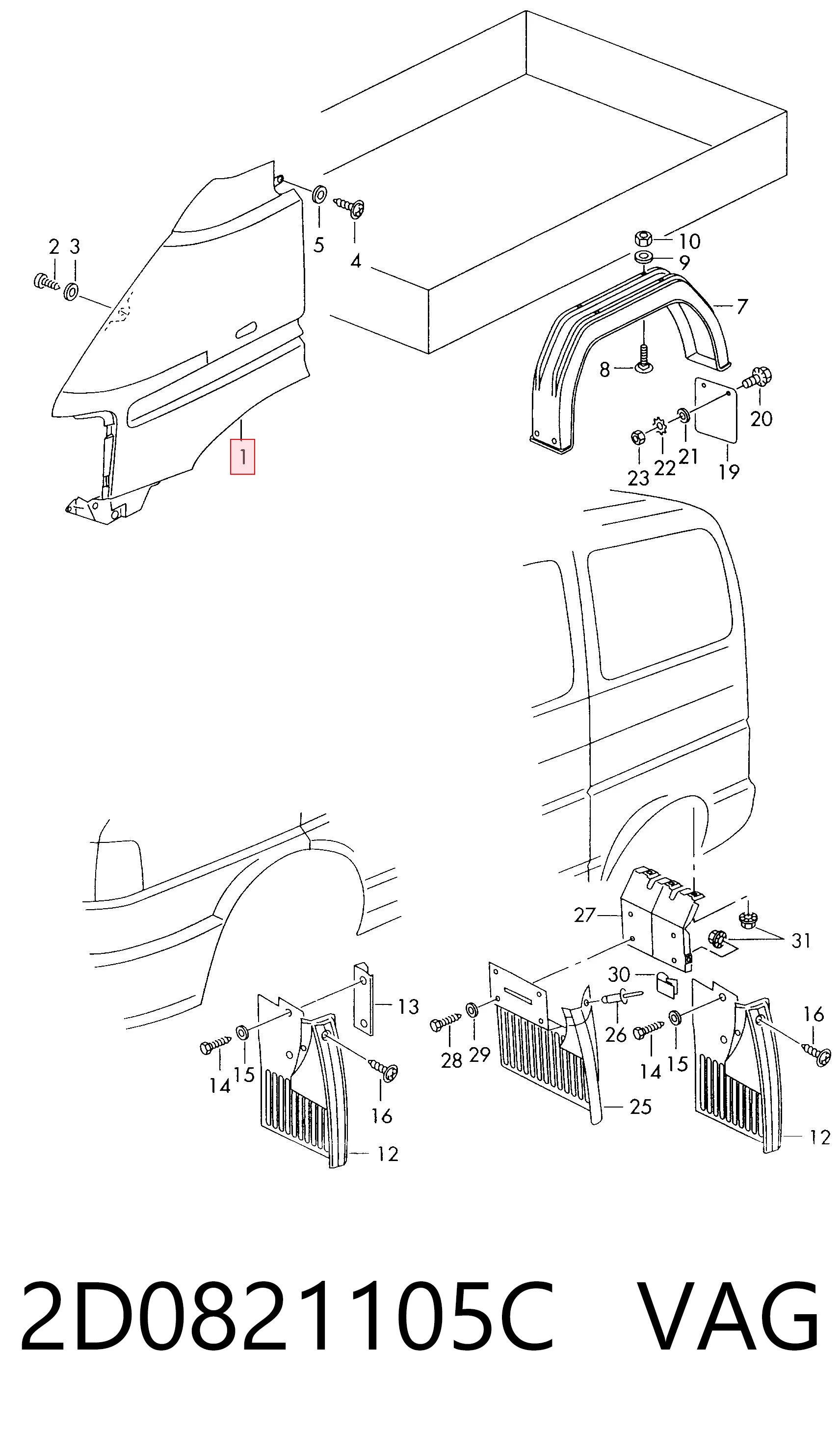 2D0821105C VAG