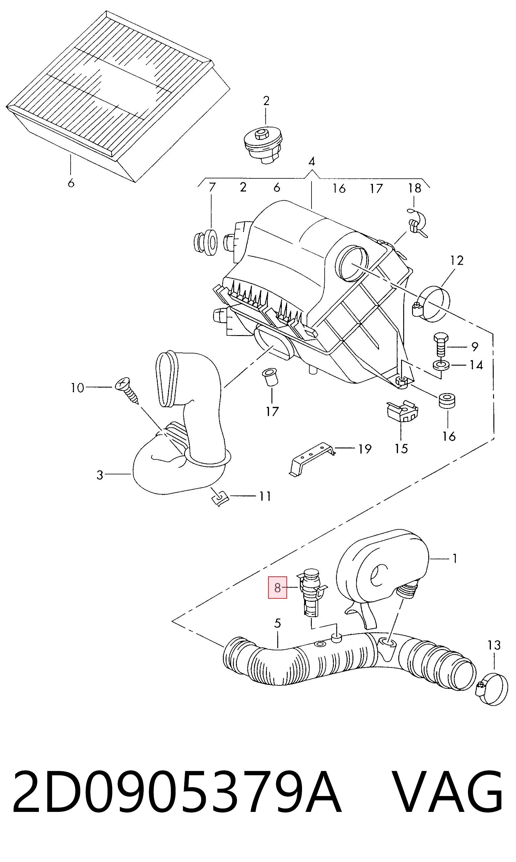 Sensor de temperatura de mezcla de aire Smart FORTWO  desde 12,74 €