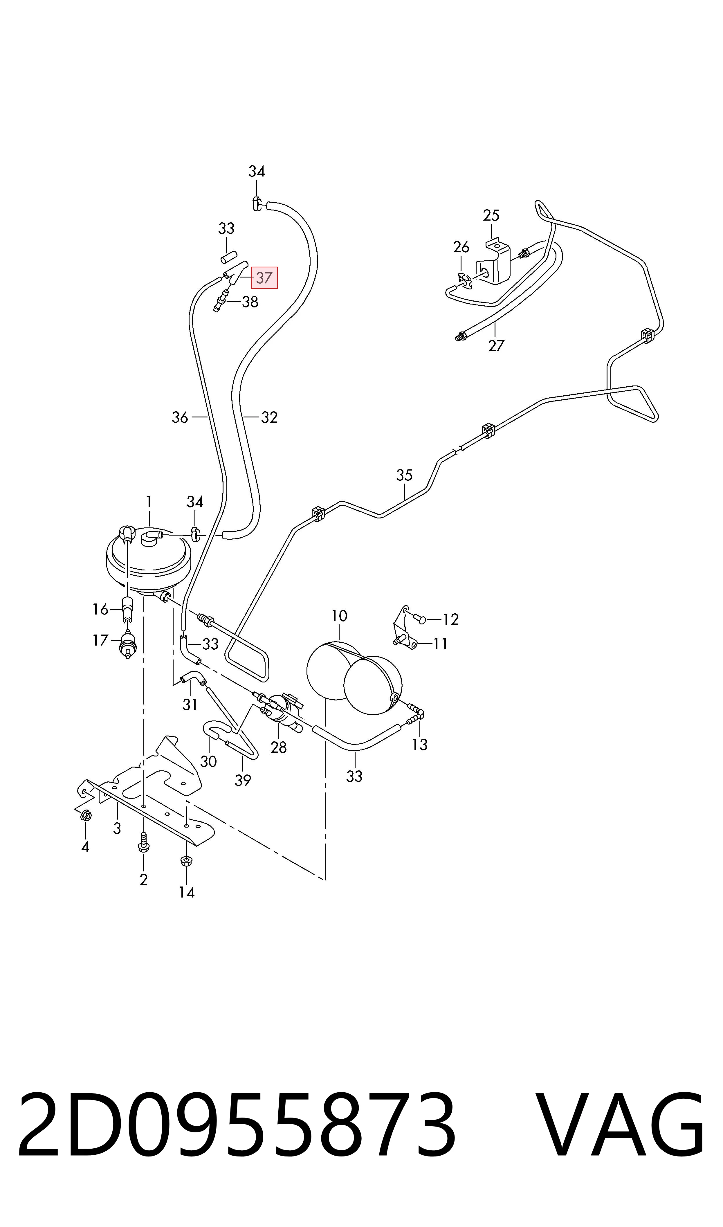 2D0955873 VAG 