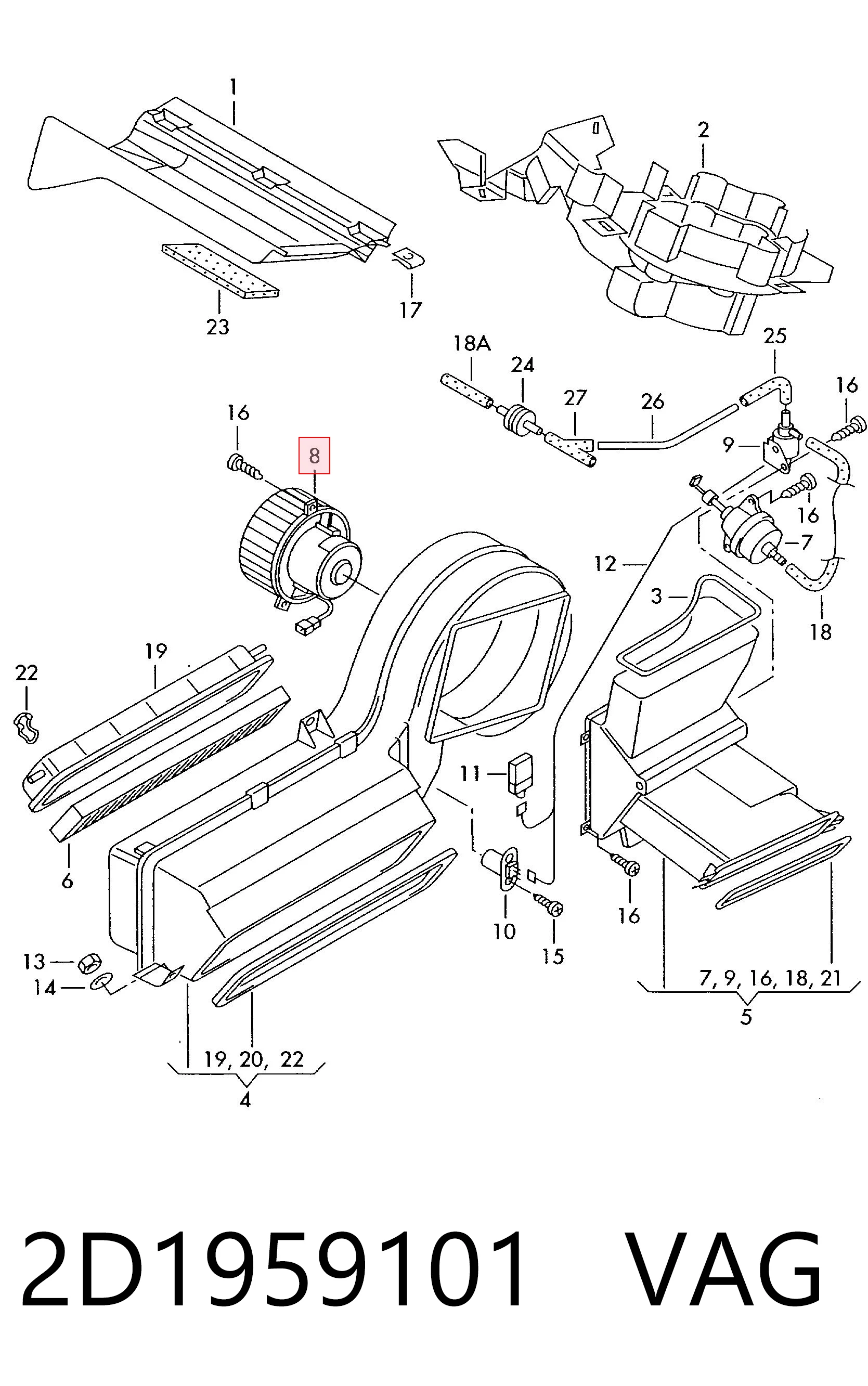 Precio del repuesto Ventilador interior LT II bus