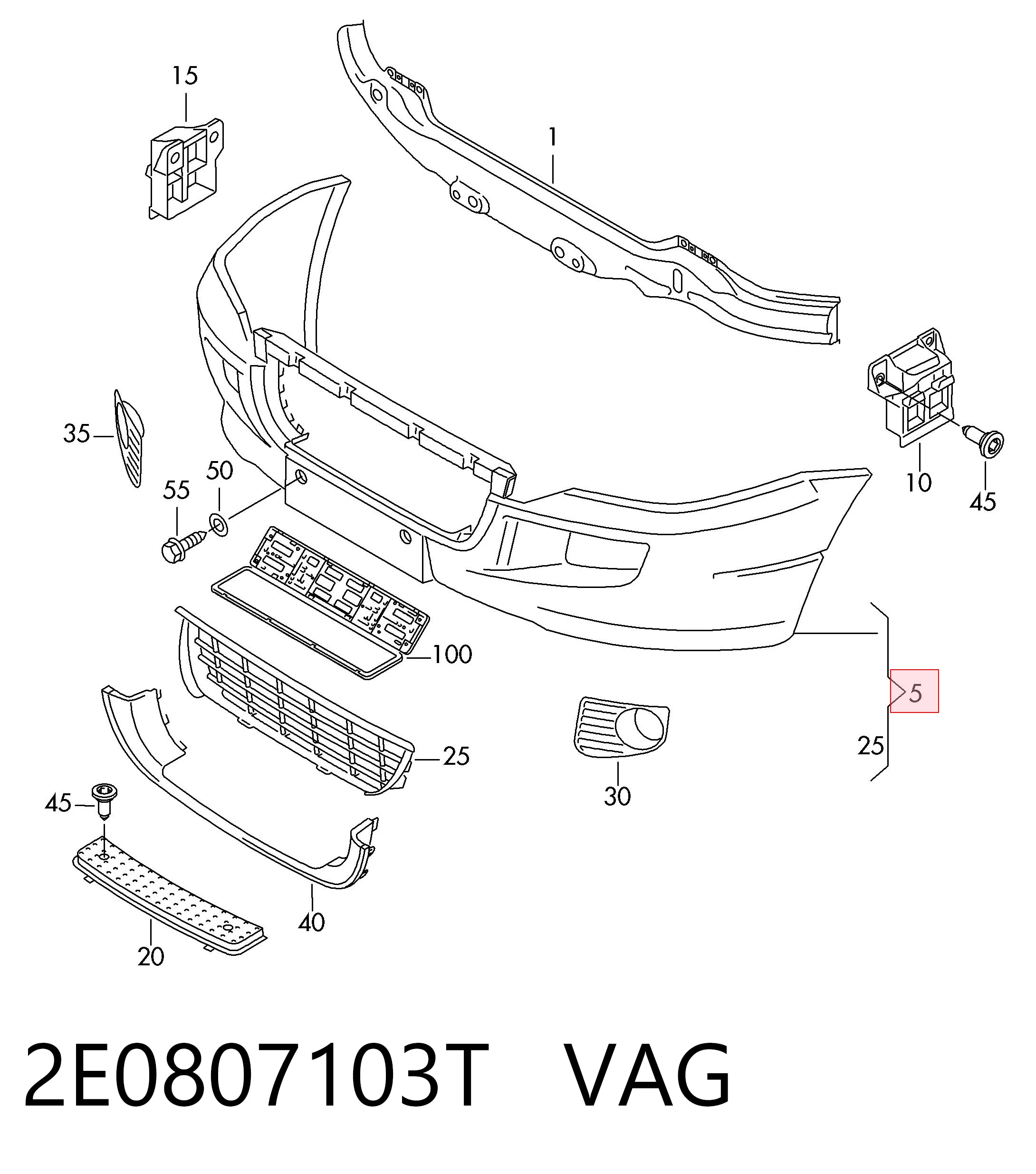 2E0807103T VAG