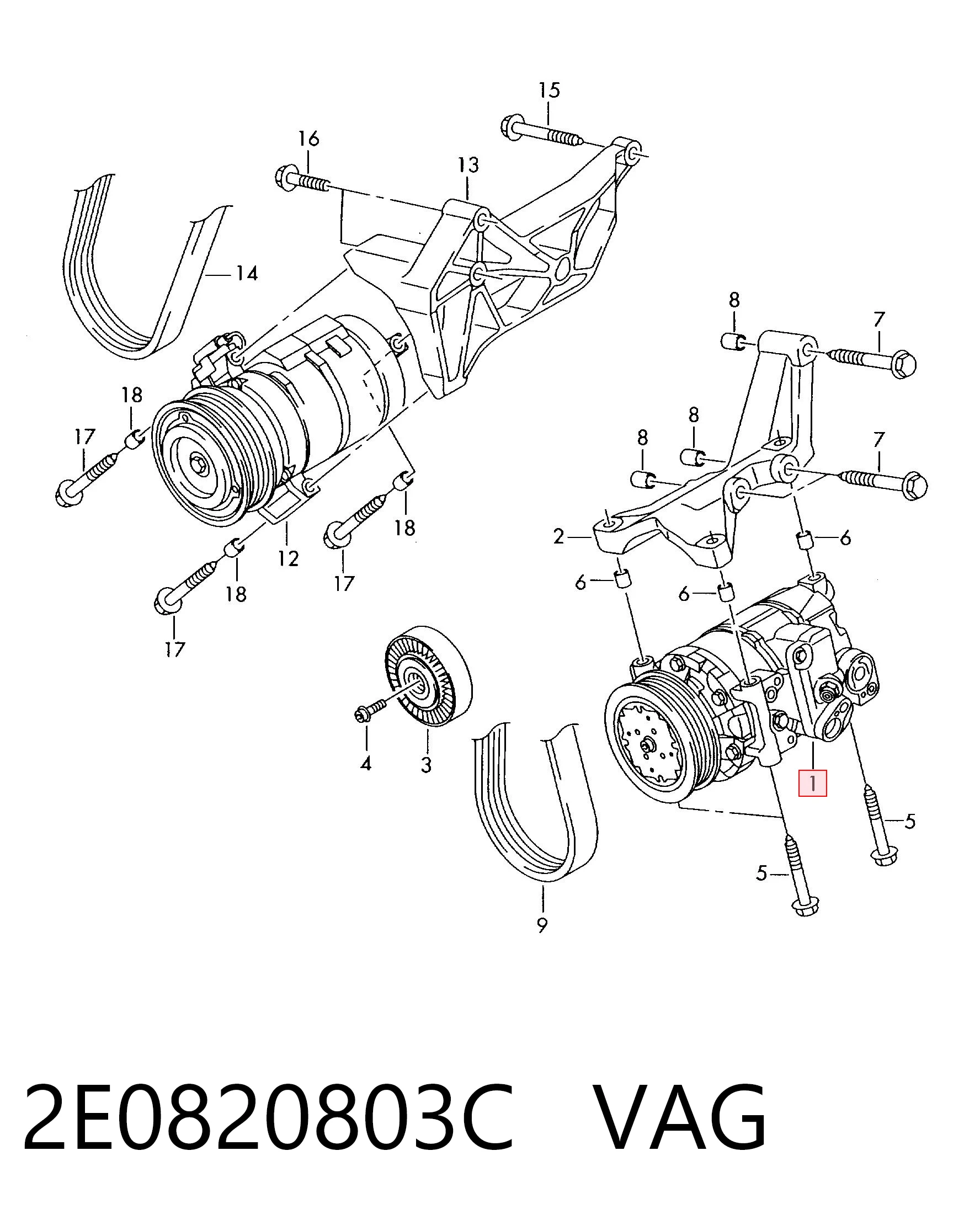 2E0820803C VAG