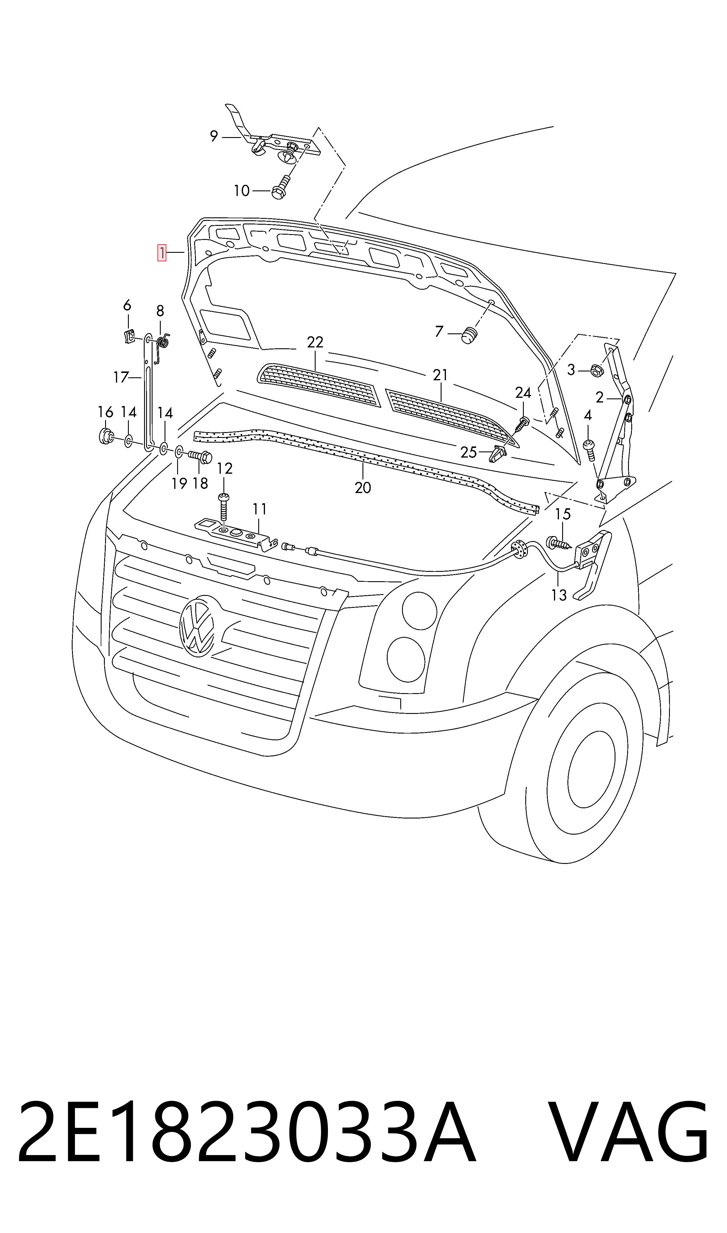 2E1823033A VAG