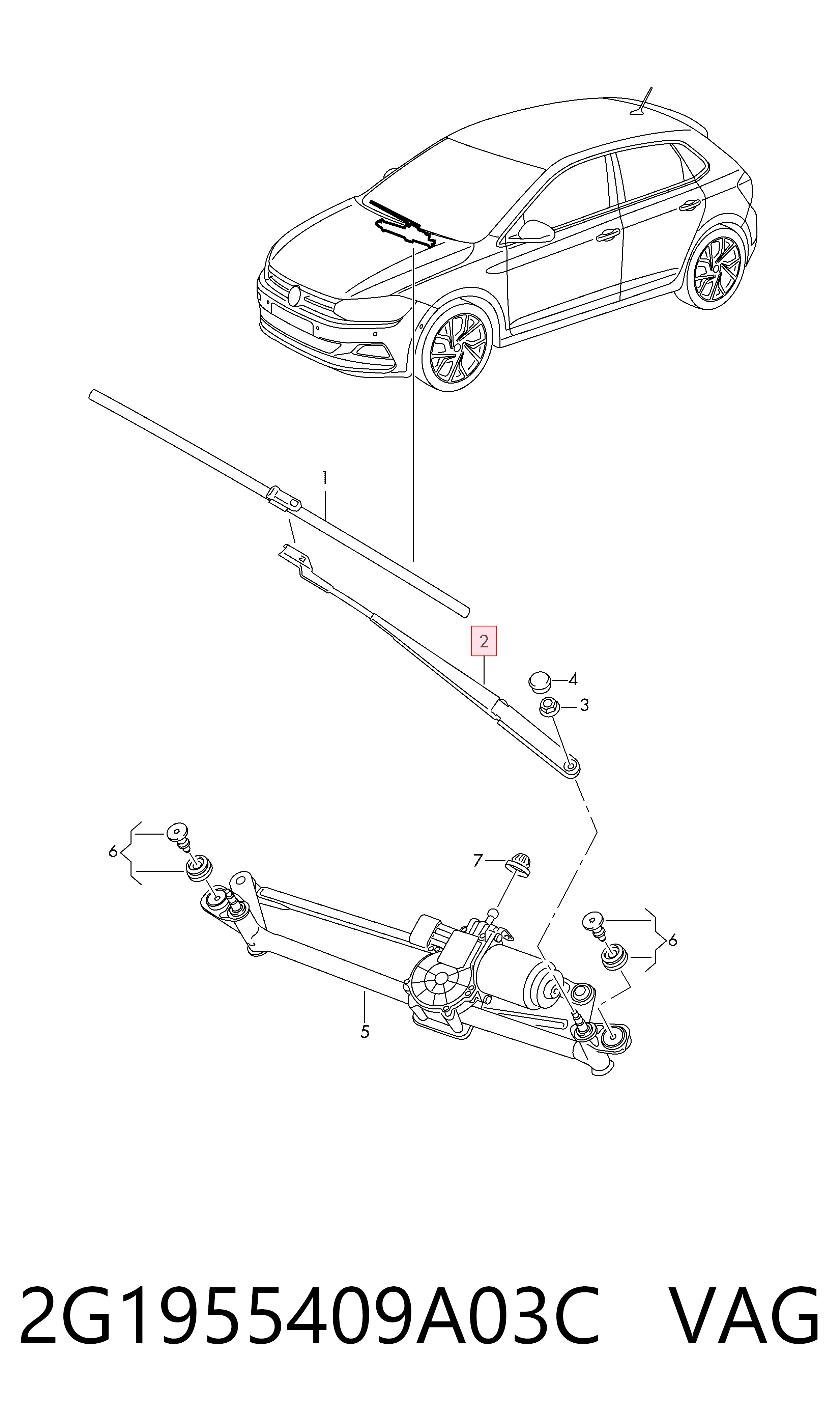 2G1955409A03C VAG