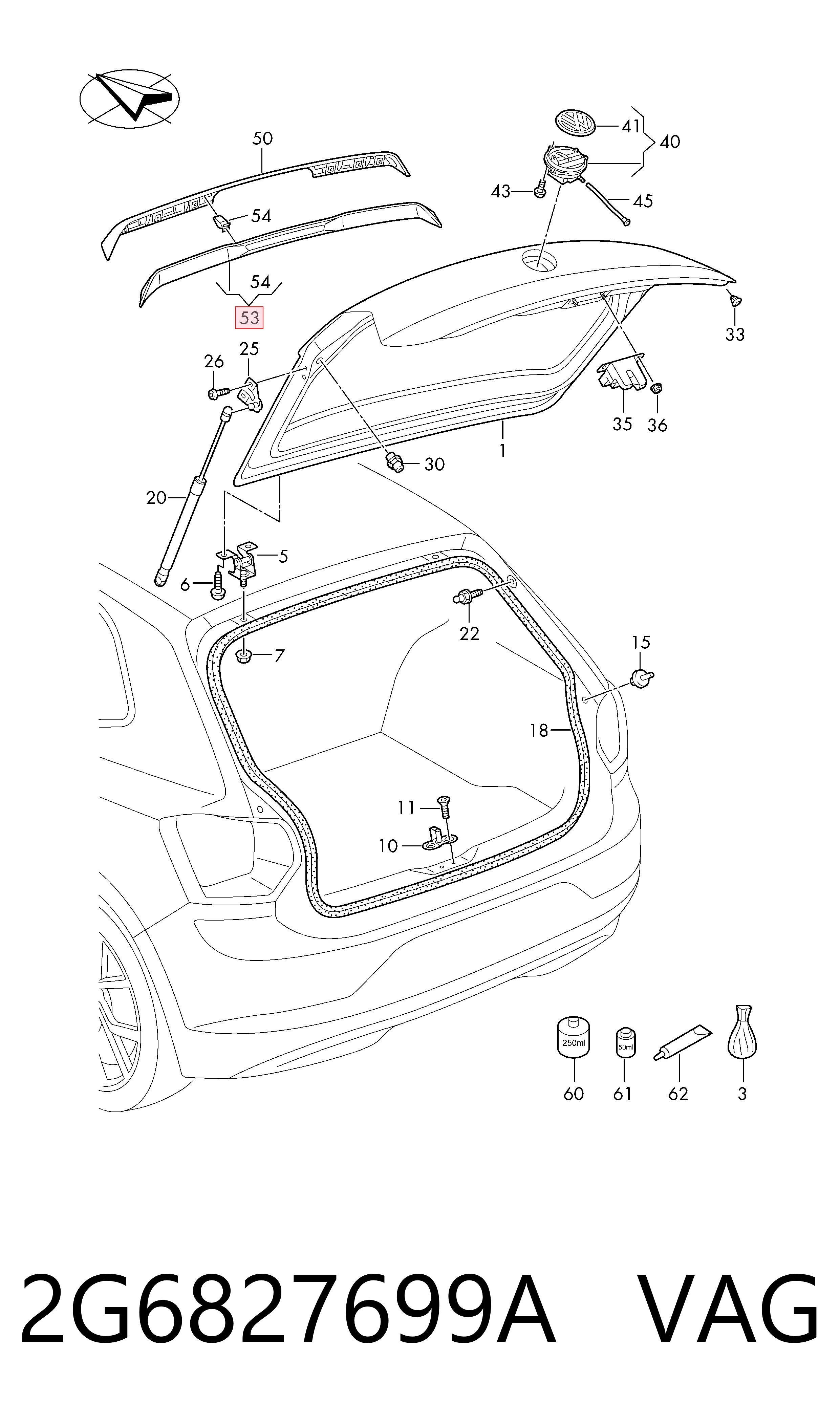 2G6827699A VAG