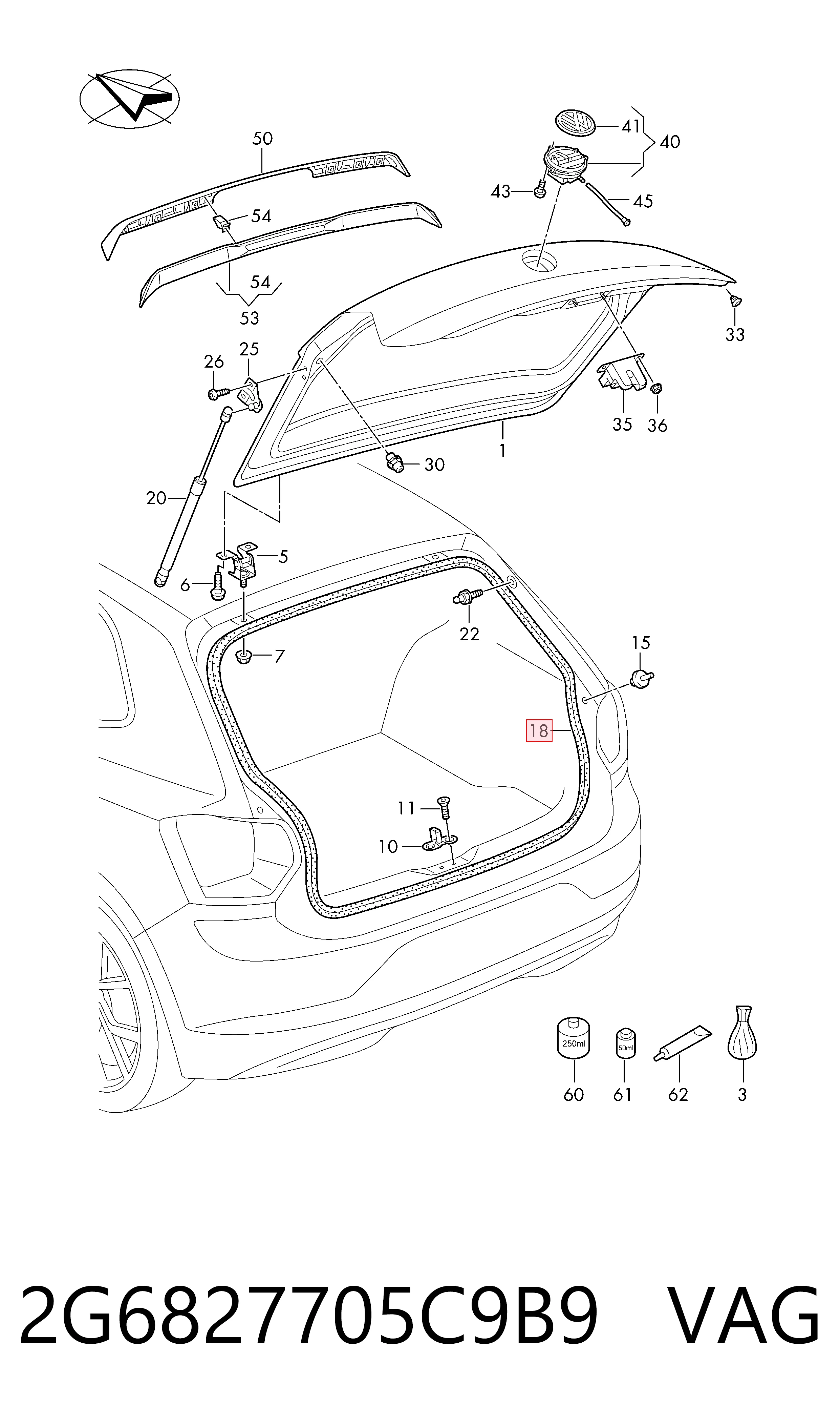 2G6827705C9B9 VAG