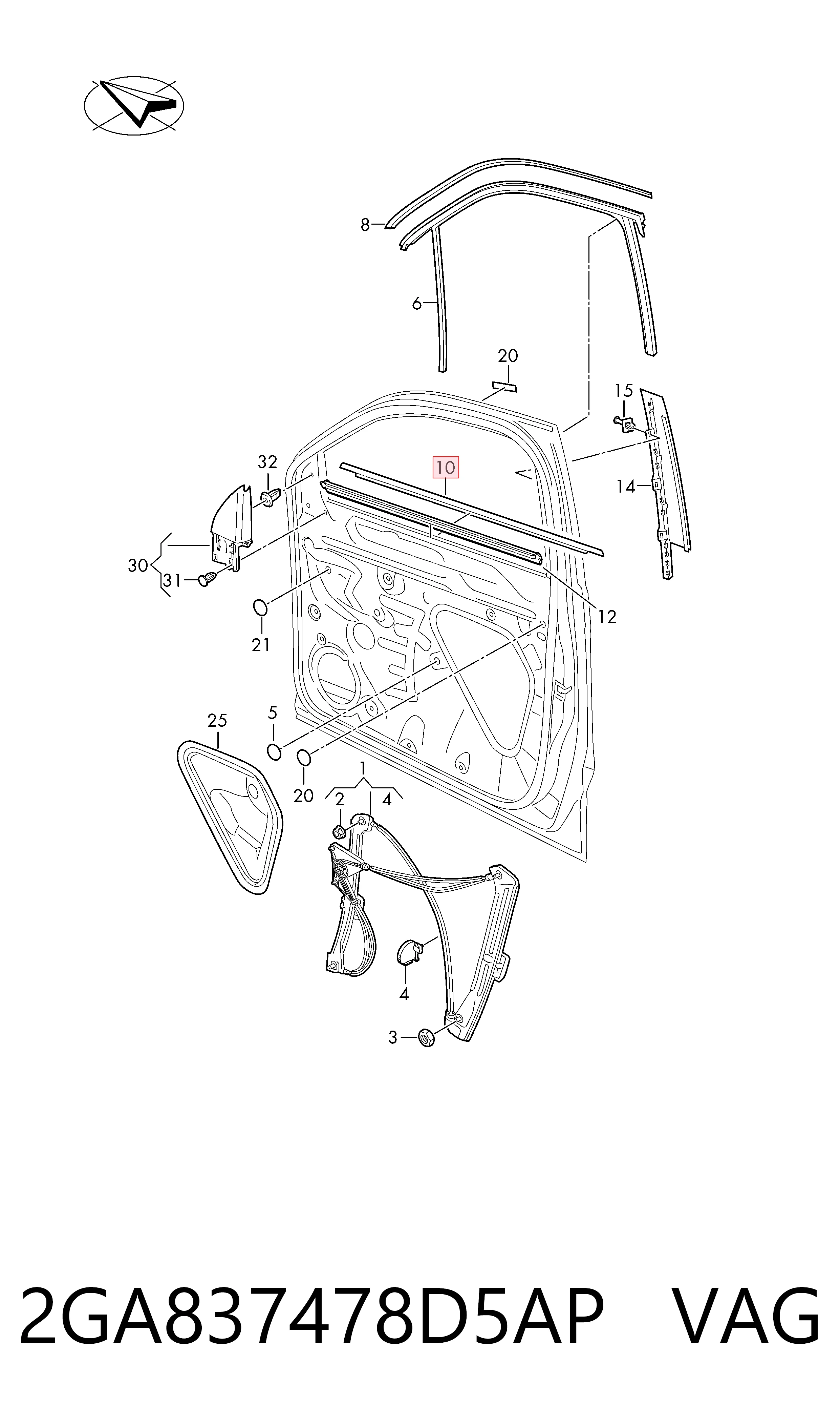 2GA837478D5AP VAG