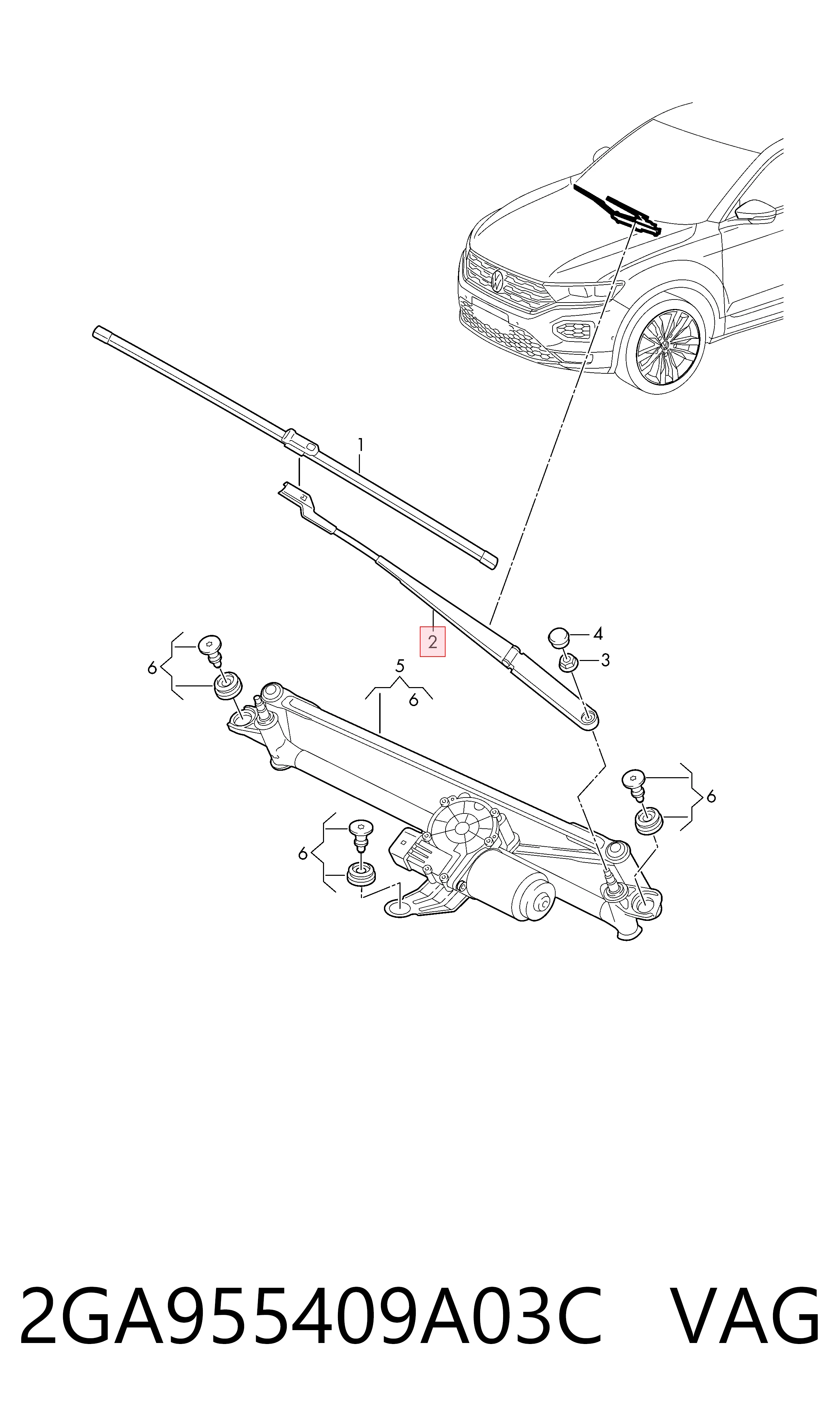 2GA955409A03C VAG 