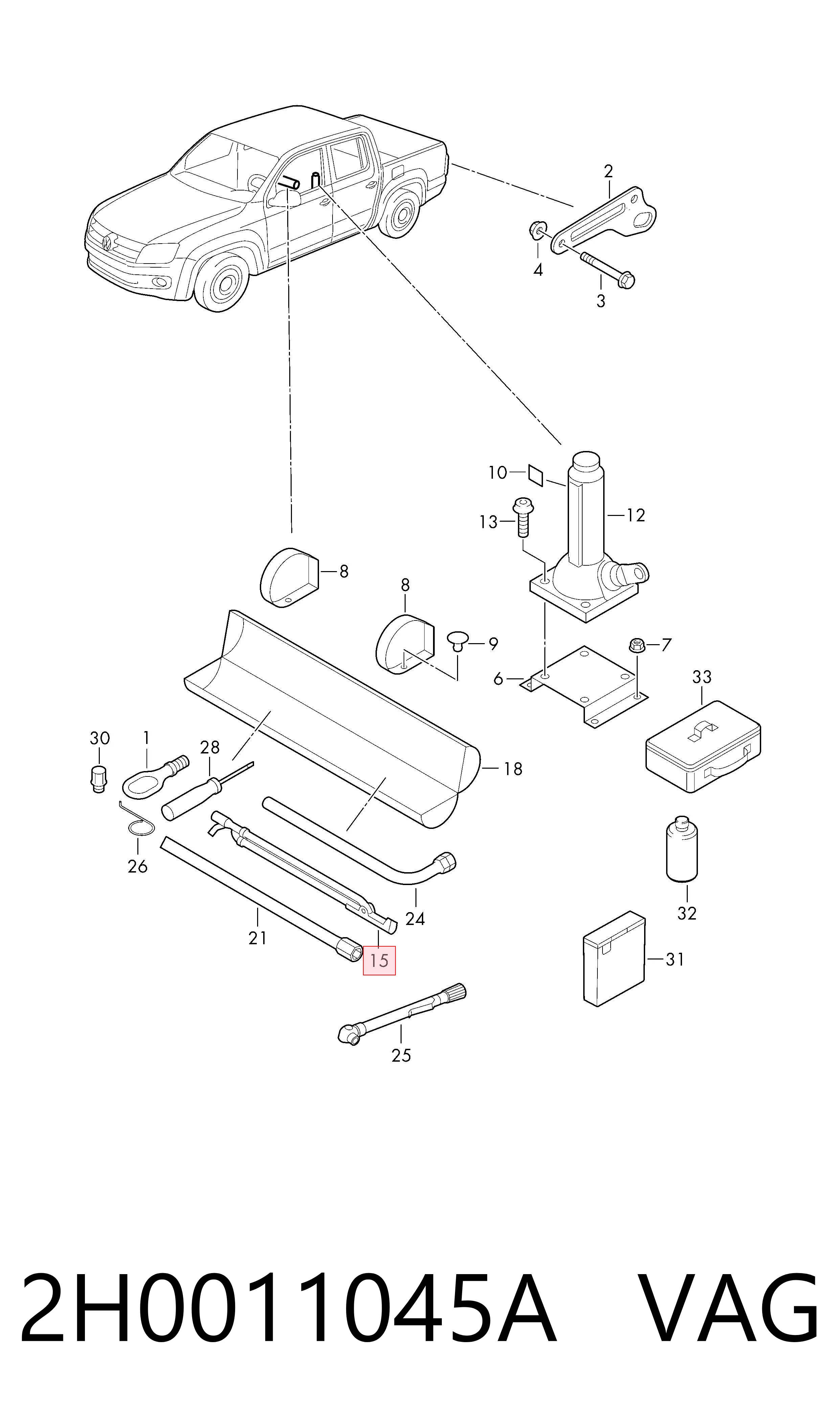 Comprar 2H0011045A VAG 
