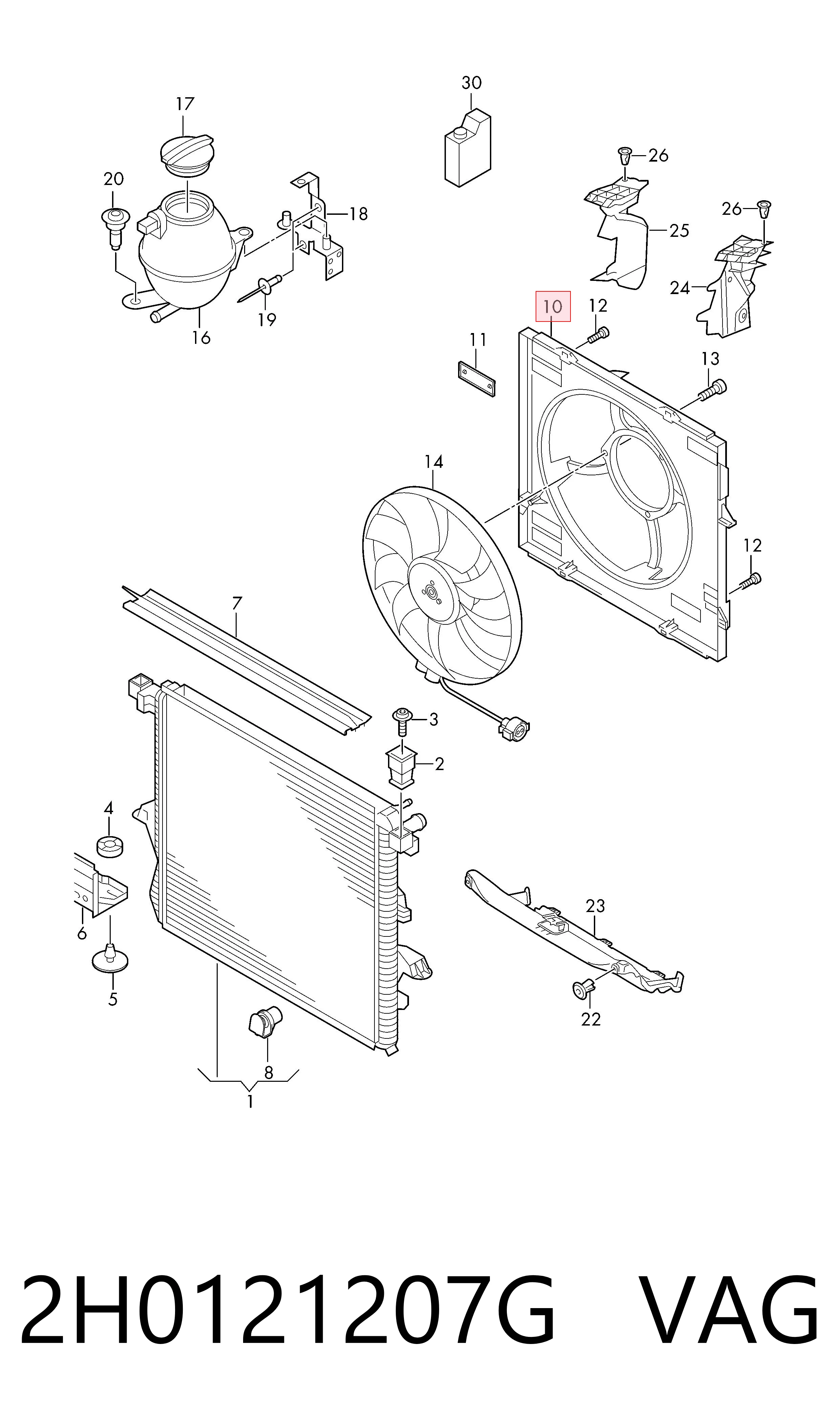 Ventilador del motor 95P123 Polcar